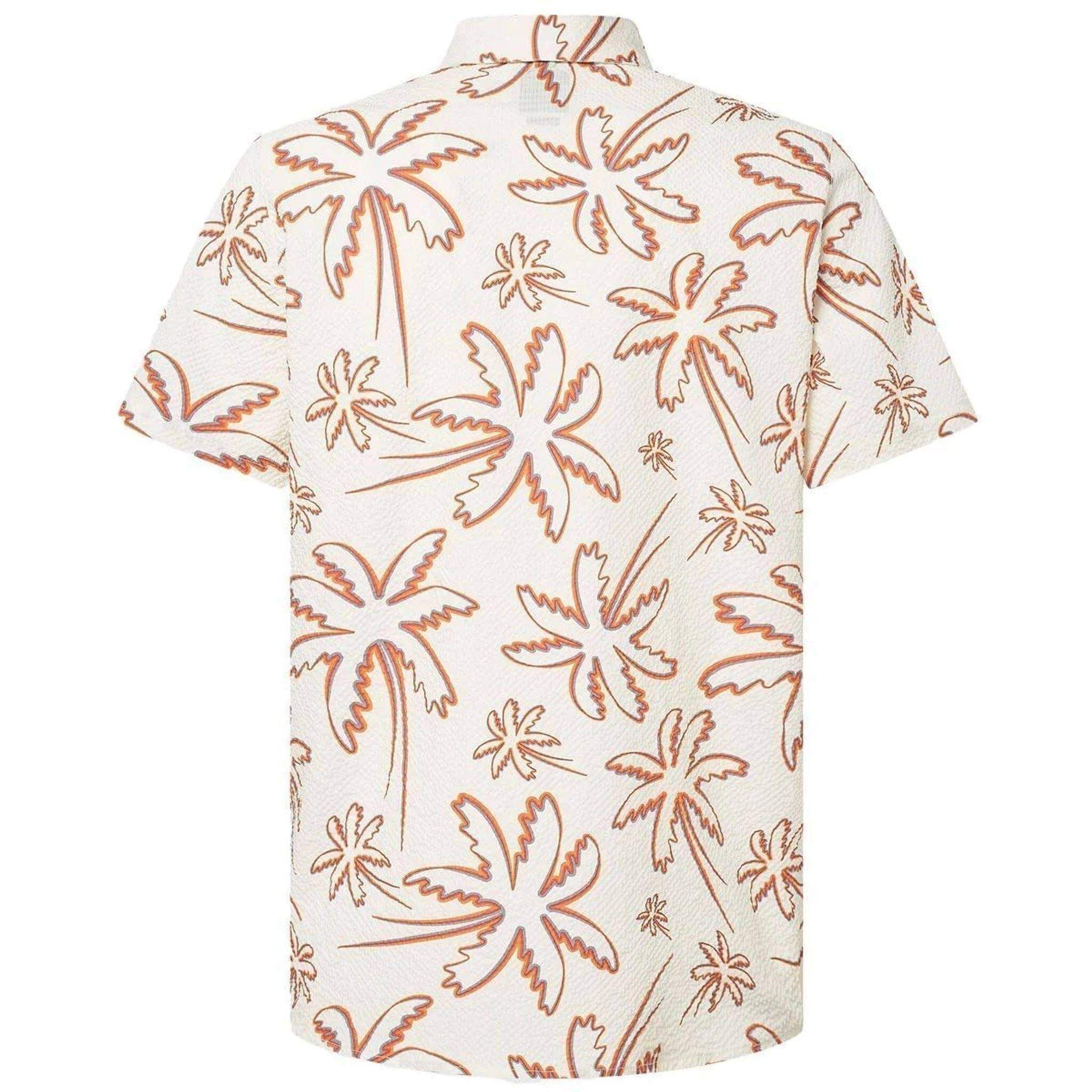 Polo Oakley Deco Palms con bottoni da uomo