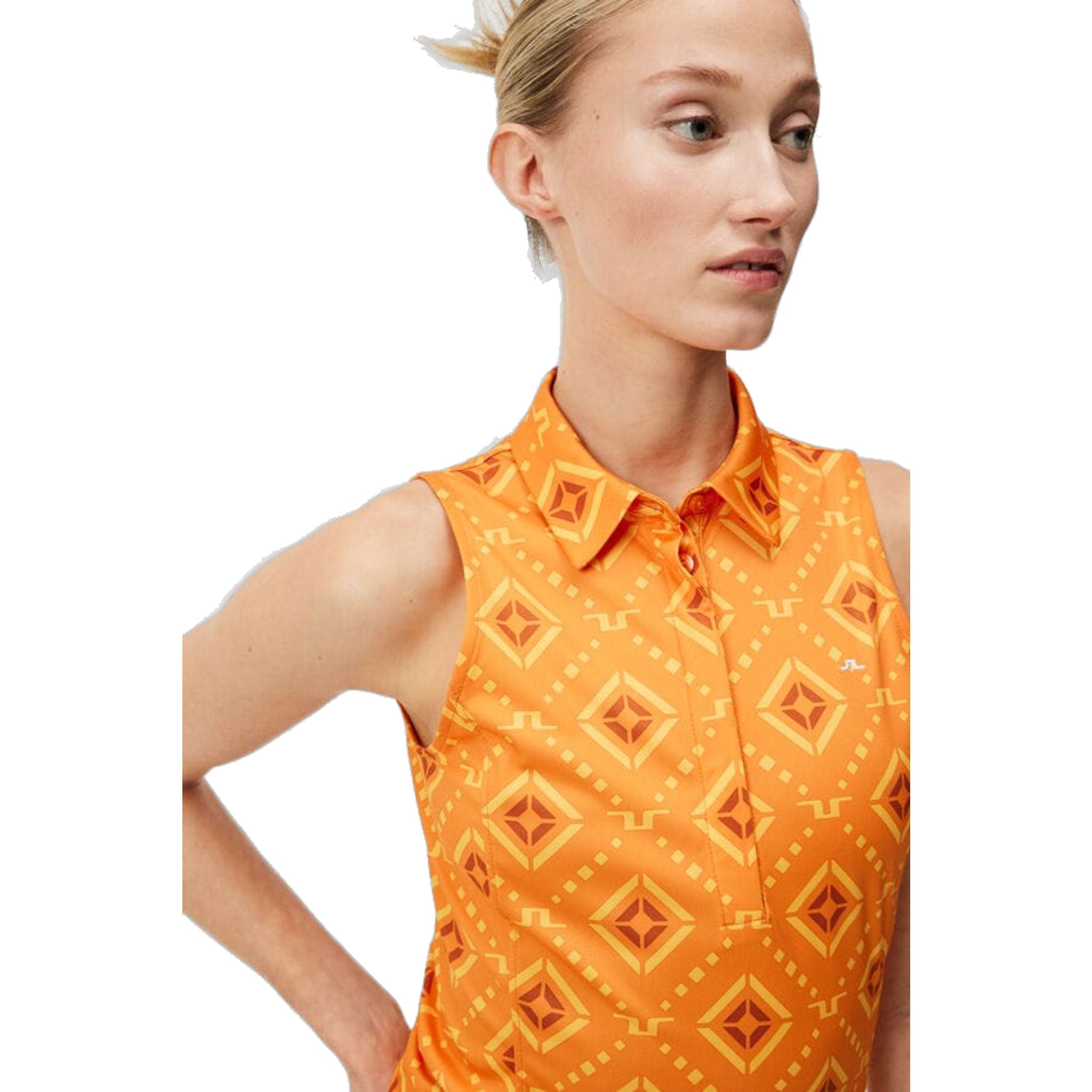 Top senza maniche con stampa J. Lindeberg Dena da donna