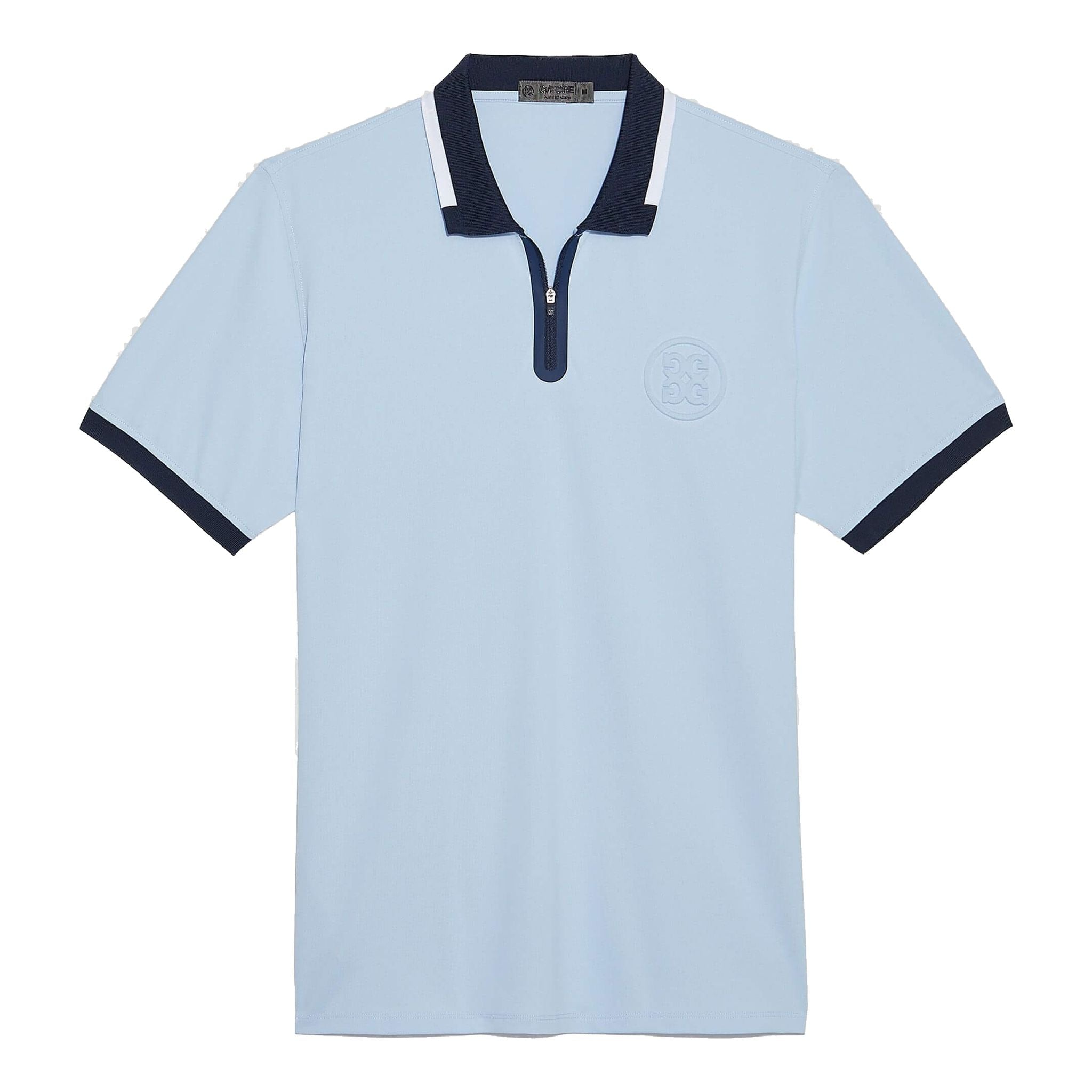Polo da uomo slim fit in piqué con logo in rilievo GFORE