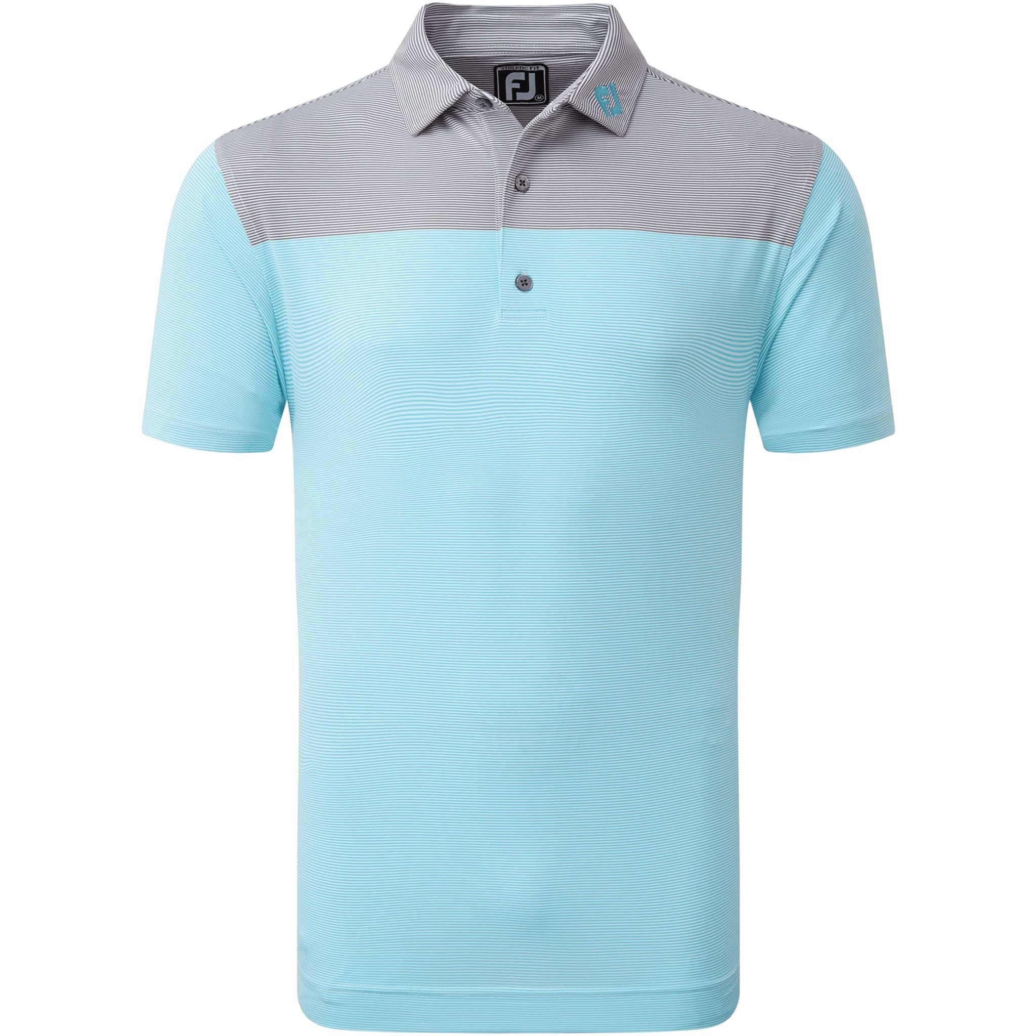 Polo Footjoy End-on-End Block da uomo