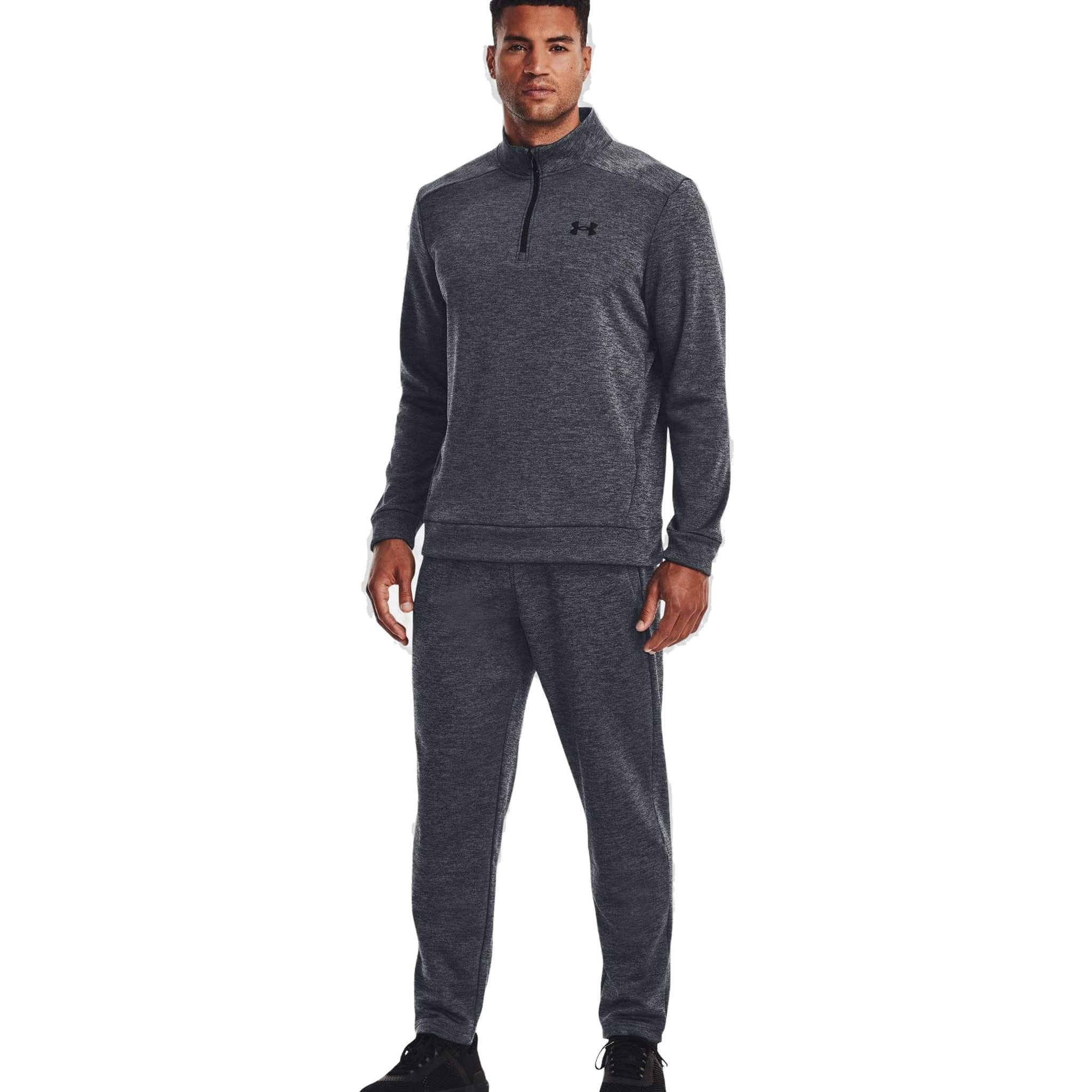 Pullover in pile con zip a 1/4 Under Armour da uomo