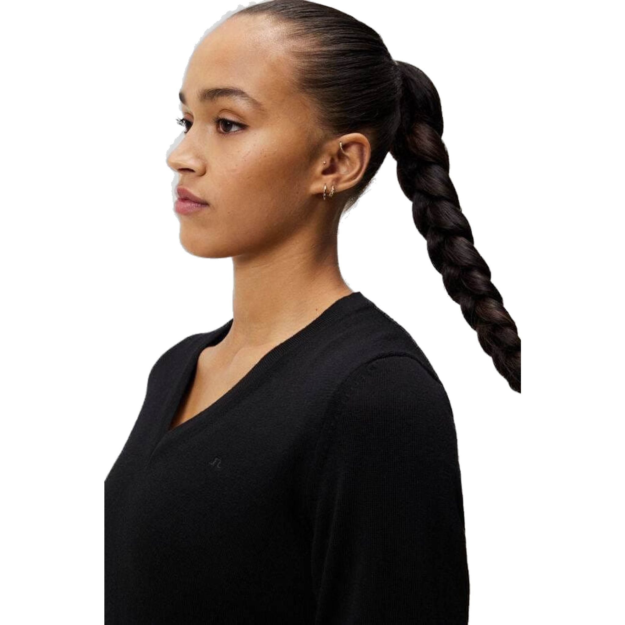 J. Lindeberg Amaya Maglione con scollo a V da donna