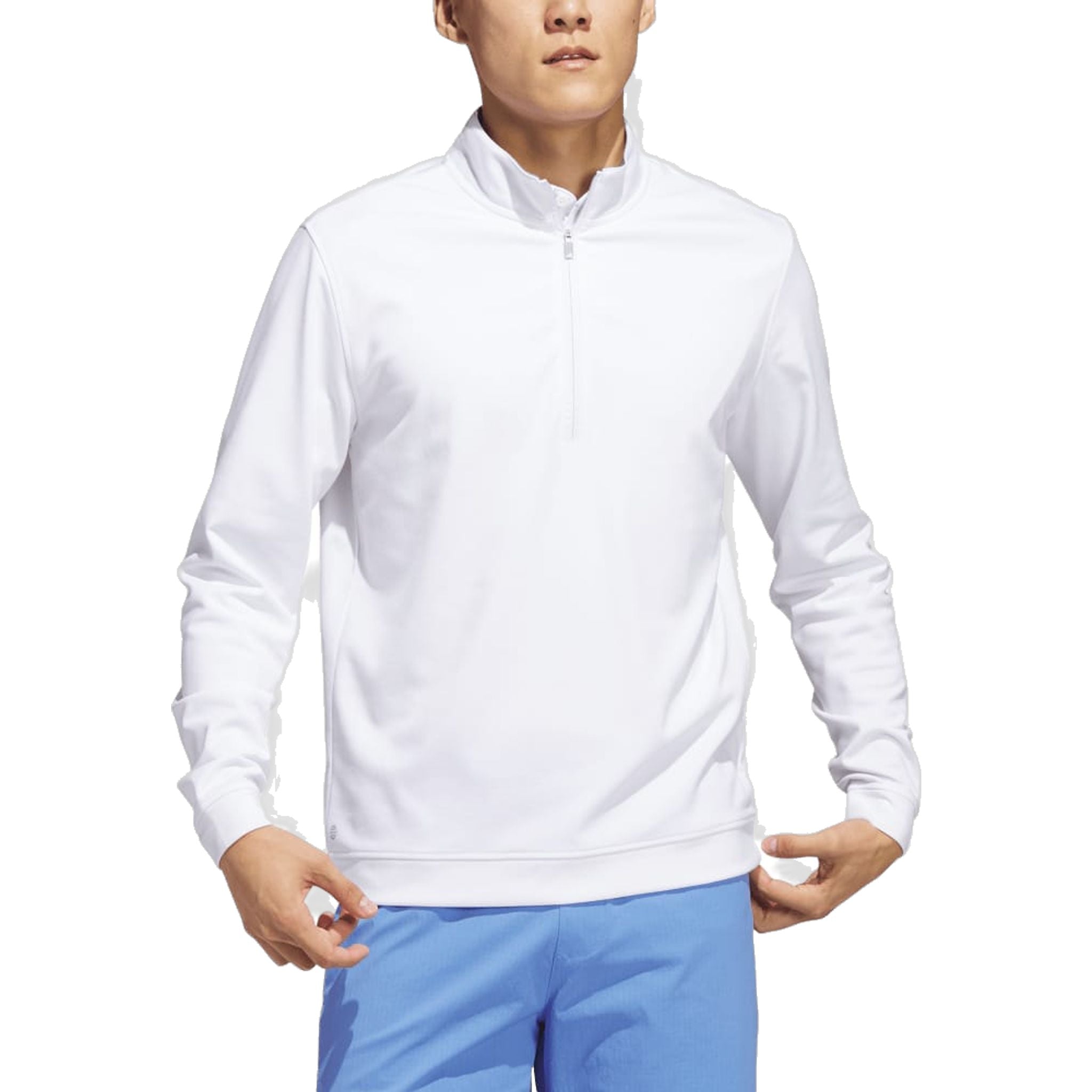 Adidas Maglione con zip a 1/4 rialzato da uomo