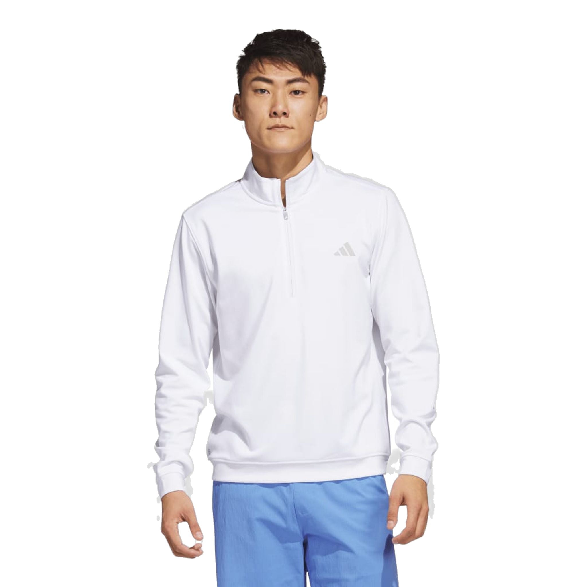 Adidas Maglione con zip a 1/4 rialzato da uomo