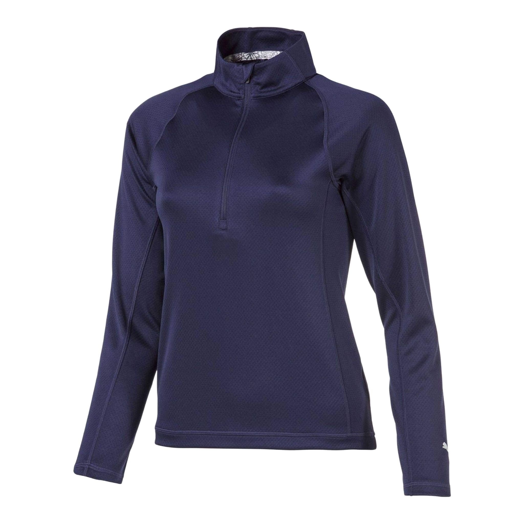 Maglione con zip a 1/4 per ragazze Puma da donna