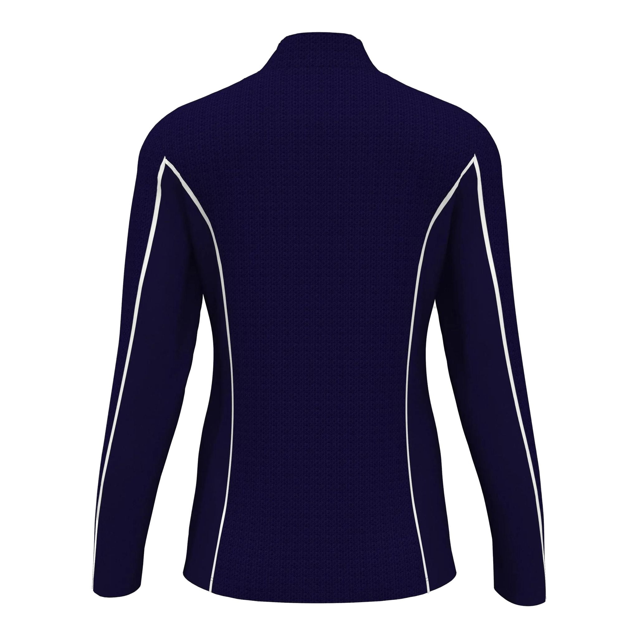 Maglione da donna con cerniera 1/4 testurizzata a maniche lunghe Original Penguin