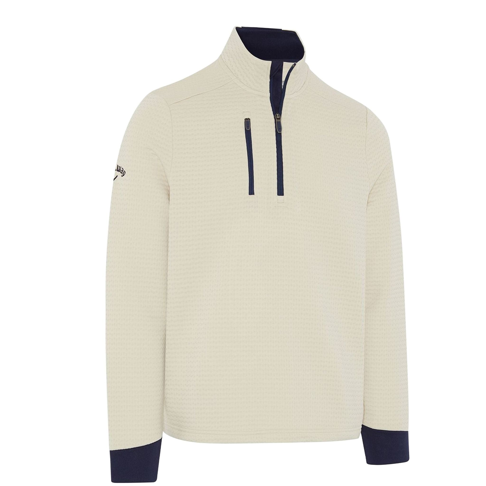 Pile Callaway Midweight Textured 1/4 Zip Uomo