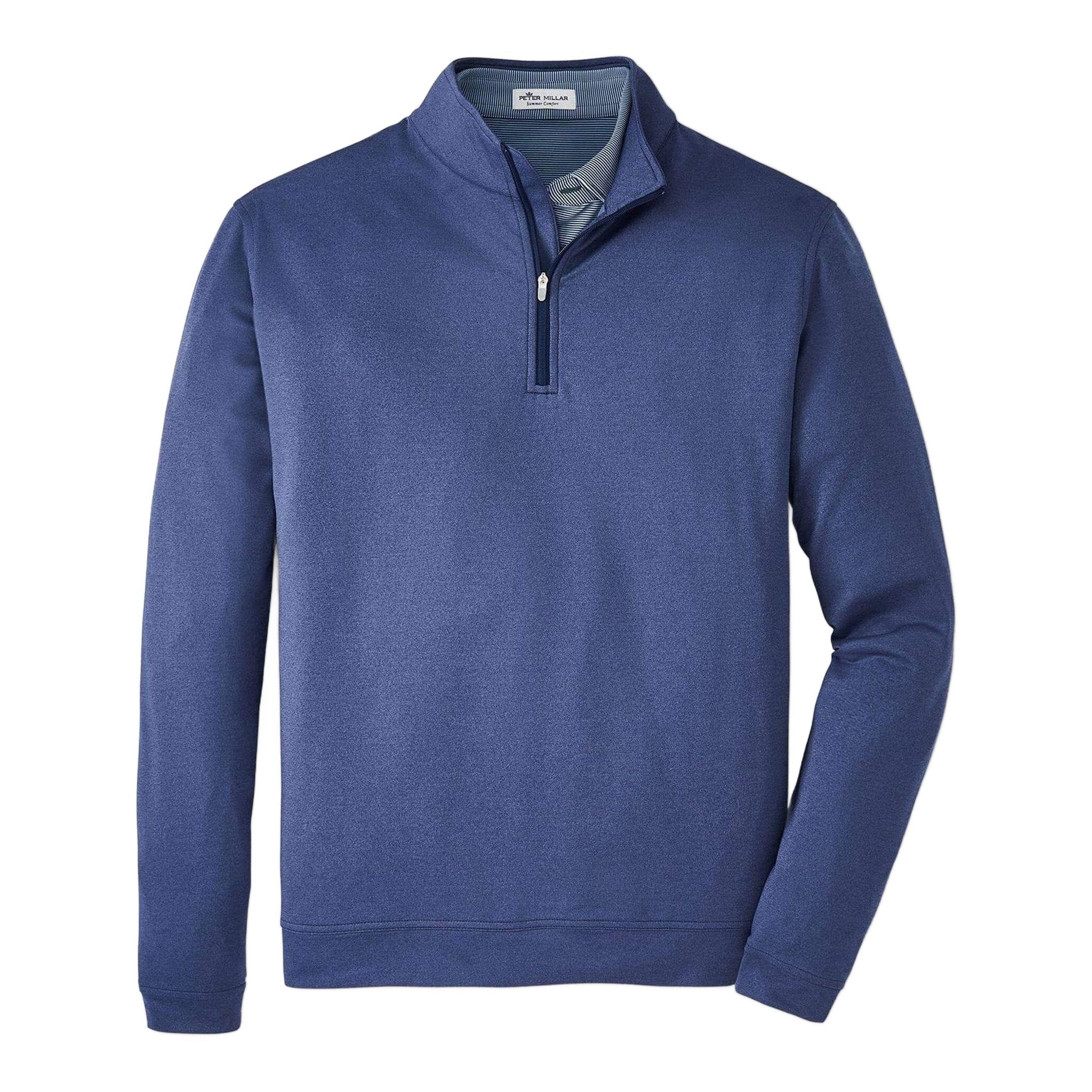 Peter Millar Perth Melange Performance 1/4-Zip Maglione Uomo