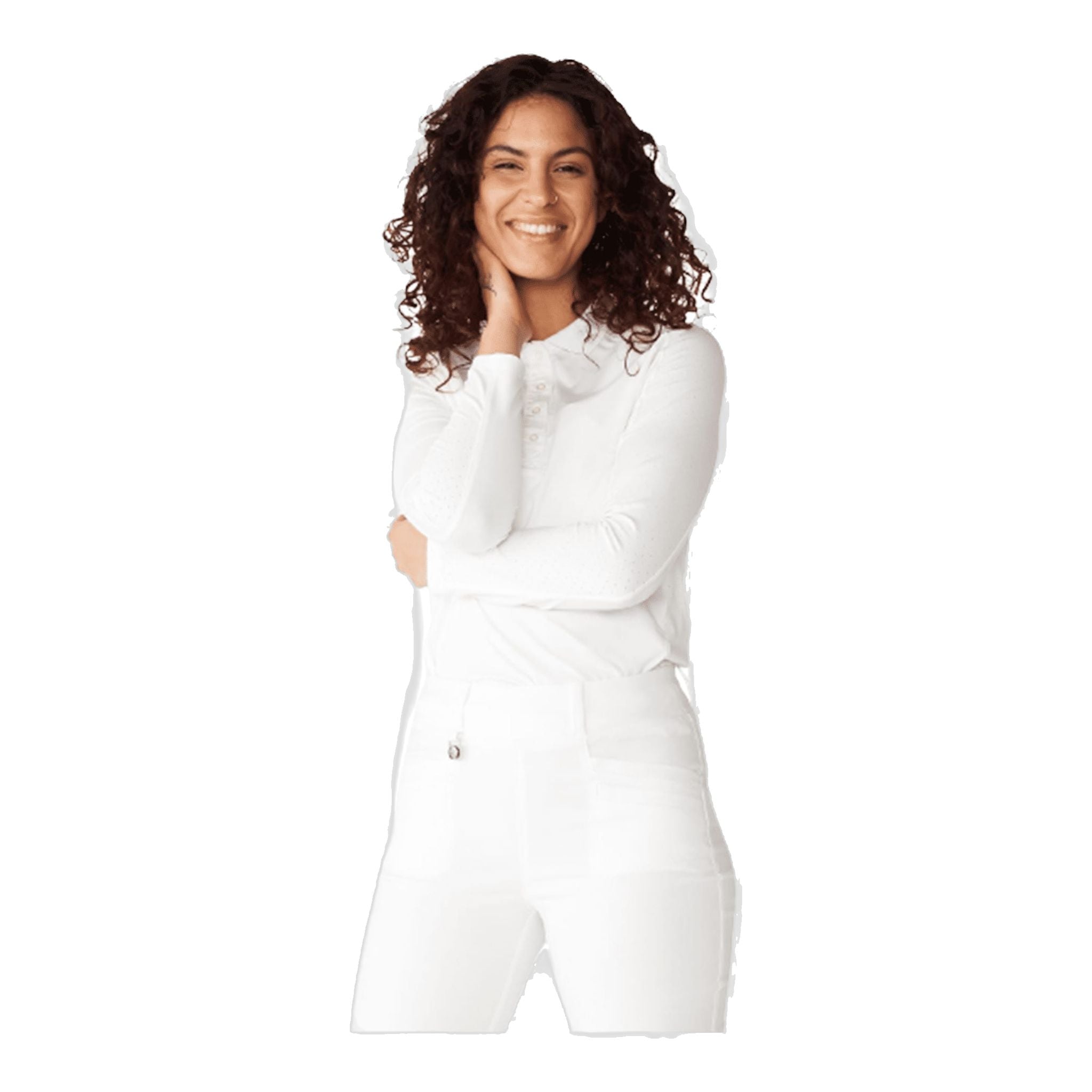 Polo da donna a maniche lunghe Röhnisch Rumi