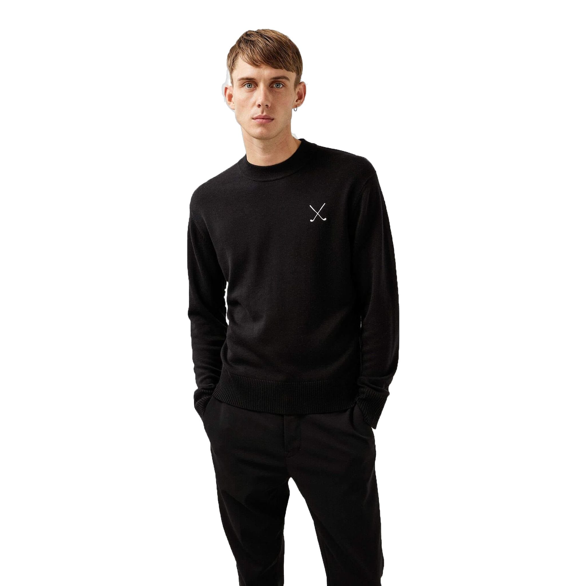 J. Lindeberg Strike maglione lavorato a maglia da uomo