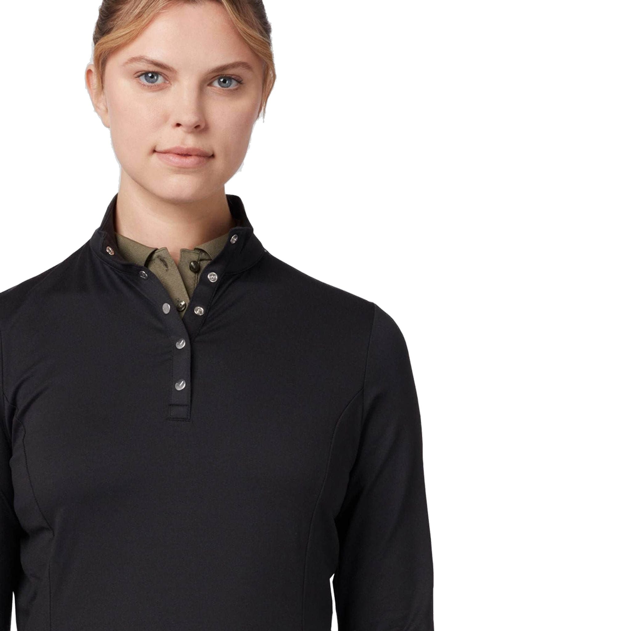 Polo in pile termico Callaway LS da donna