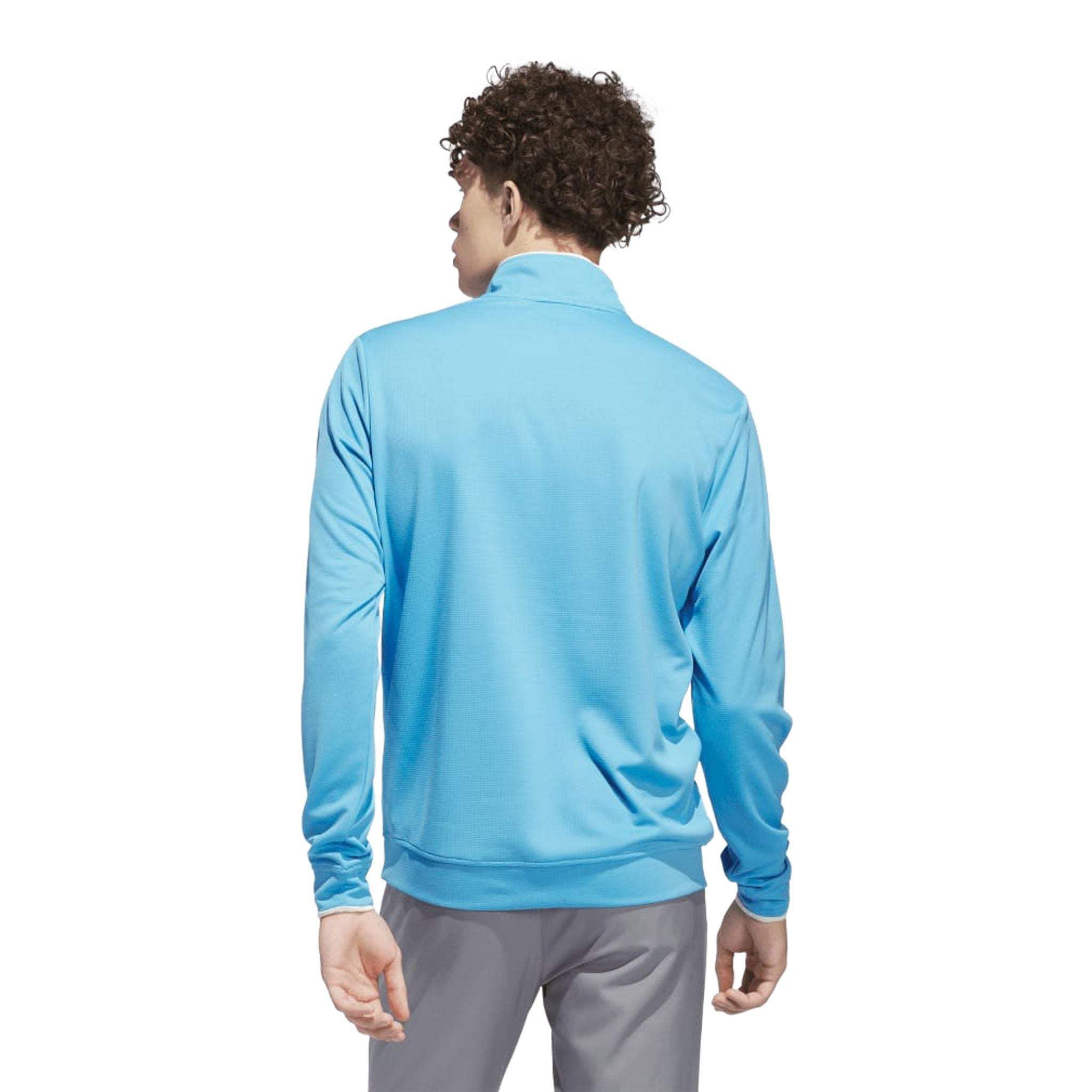Adidas UPF Maglione leggero con zip a 1/4 da uomo