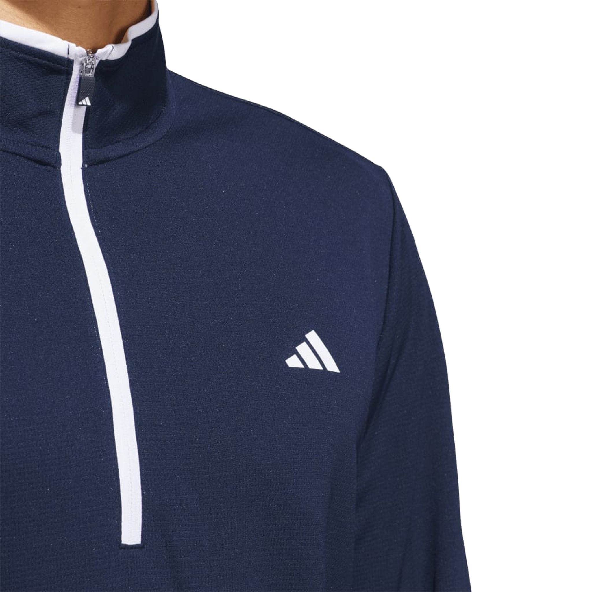 Adidas UPF Maglione leggero con zip a 1/4 da uomo