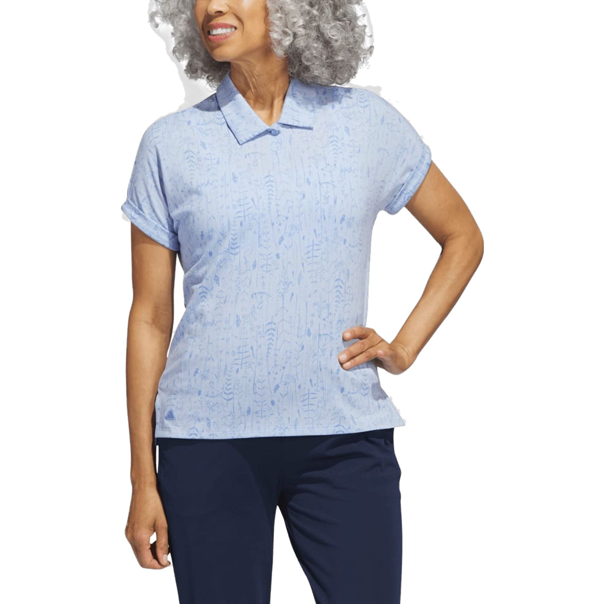 Polo Adidas Go-To Print da donna