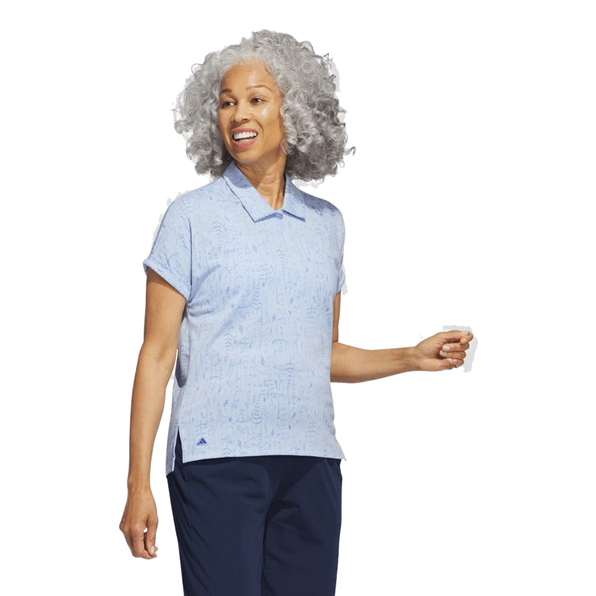 Polo Adidas Go-To Print da donna