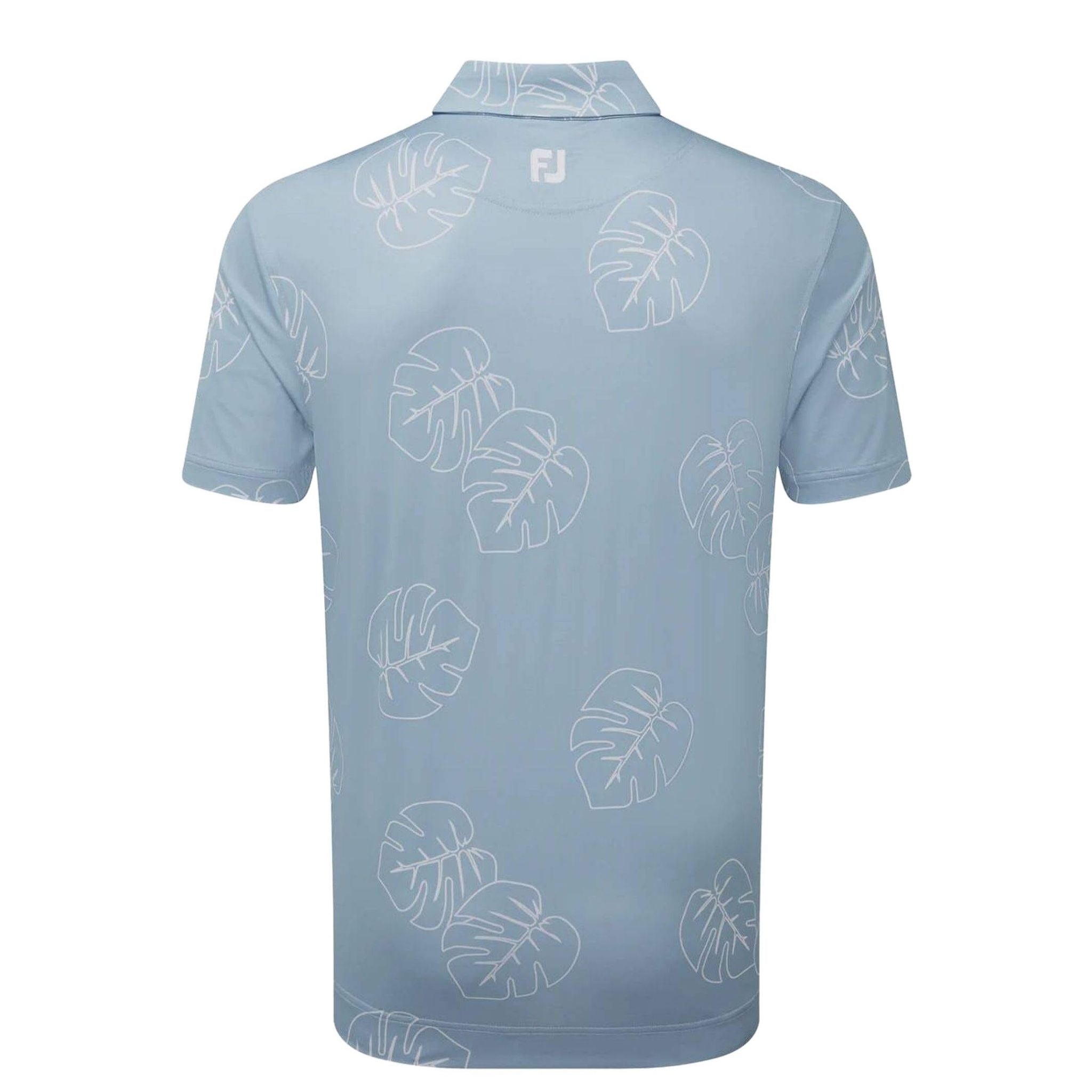 Polo da uomo Footjoy Jungle Leave Pique