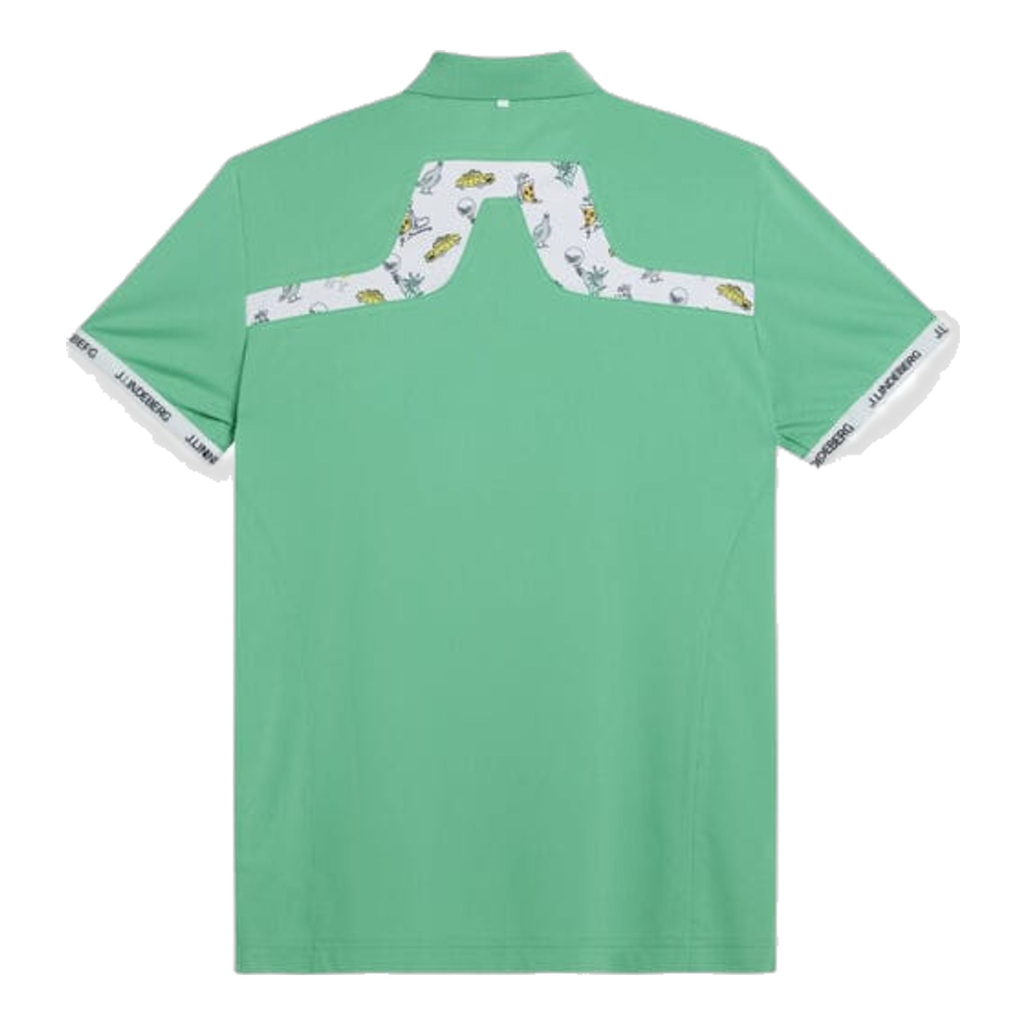 Polo da uomo con stampa KV J. Lindeberg