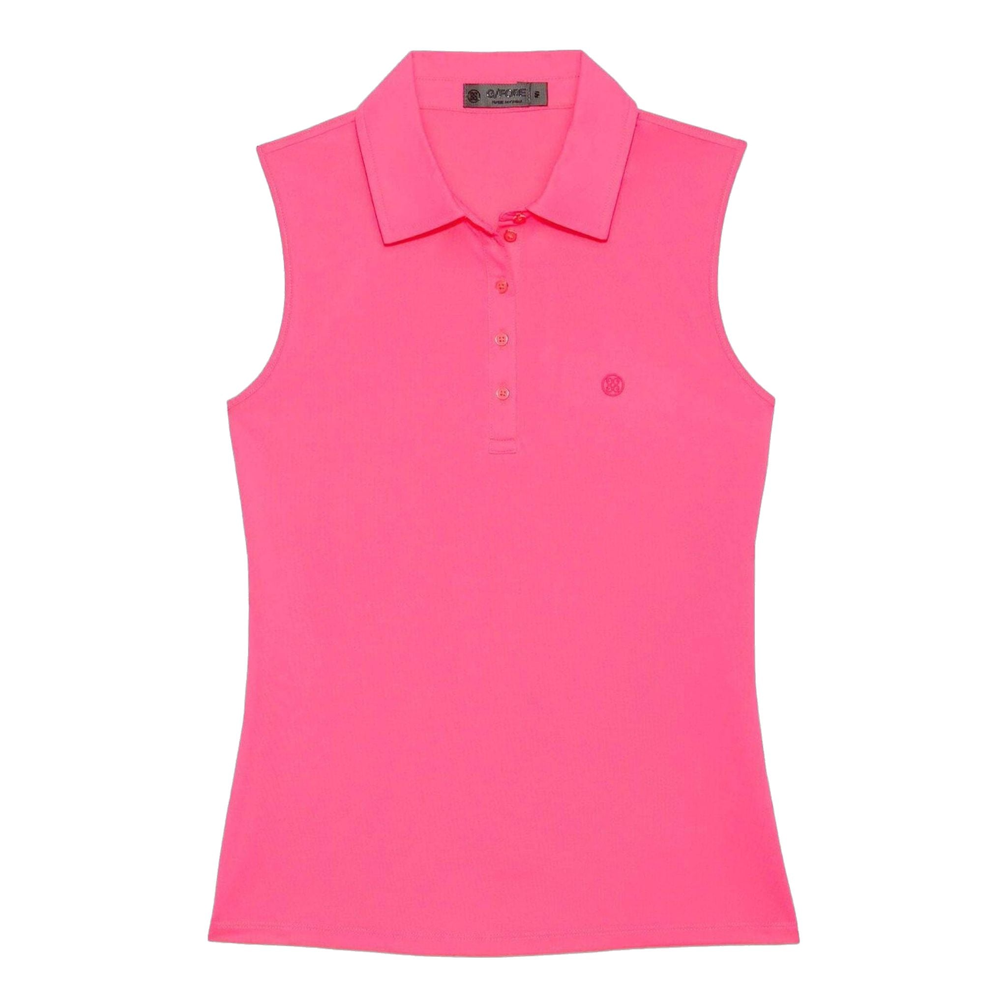 GFORE Knock Out Polo Shirt senza maniche da donna