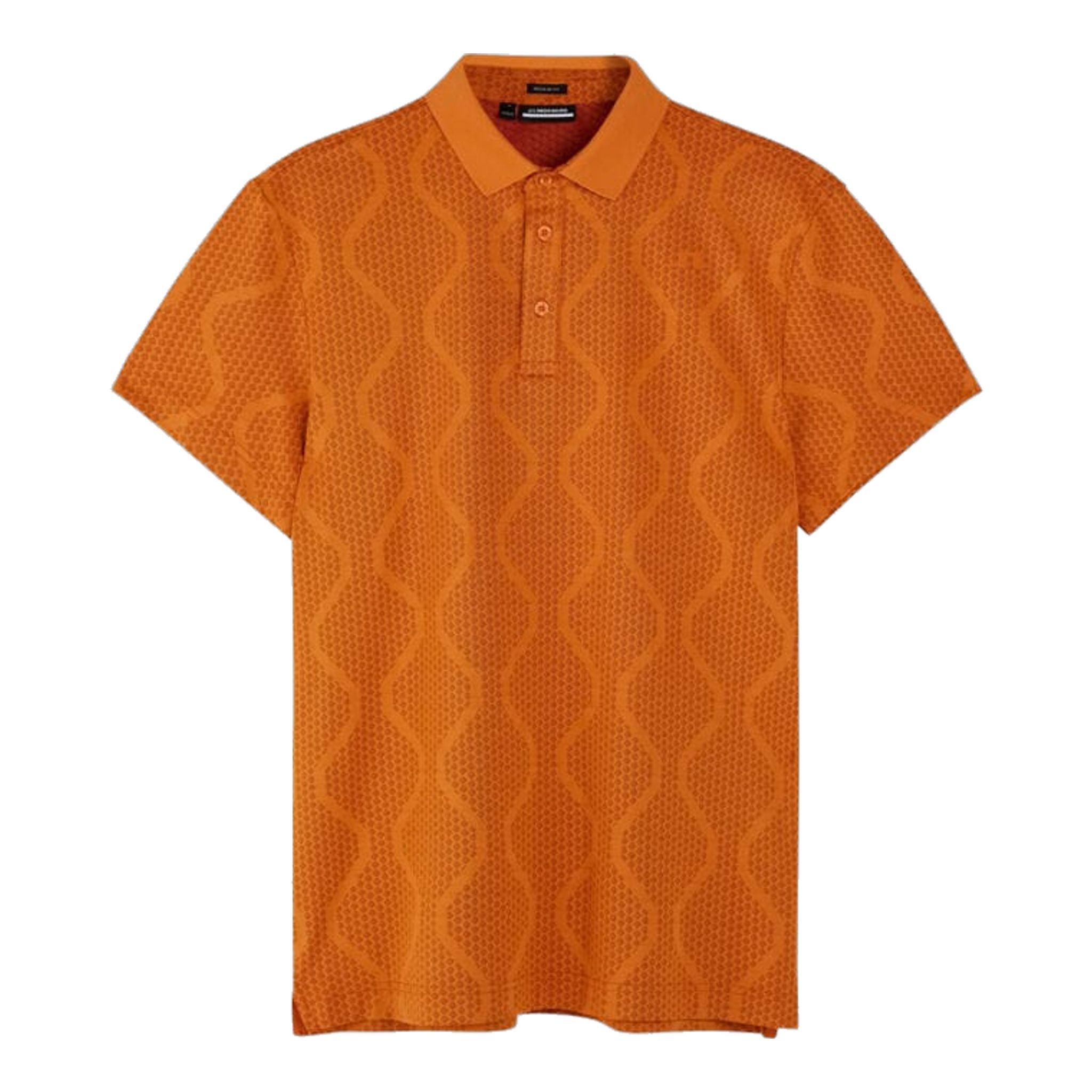 Polo da uomo J. Lindeberg Mat Jacquard Regular Fit