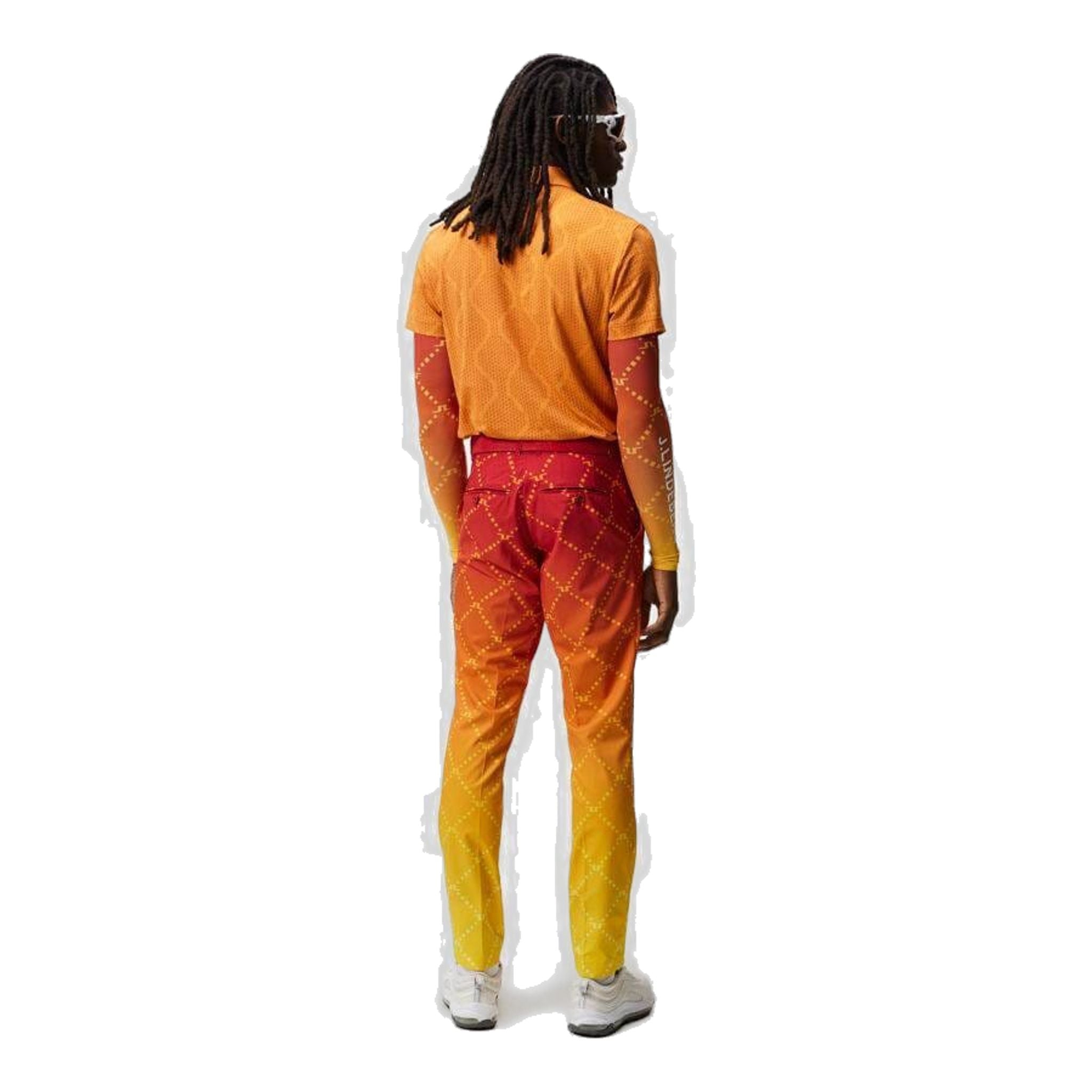 Polo da uomo J. Lindeberg Mat Jacquard Regular Fit