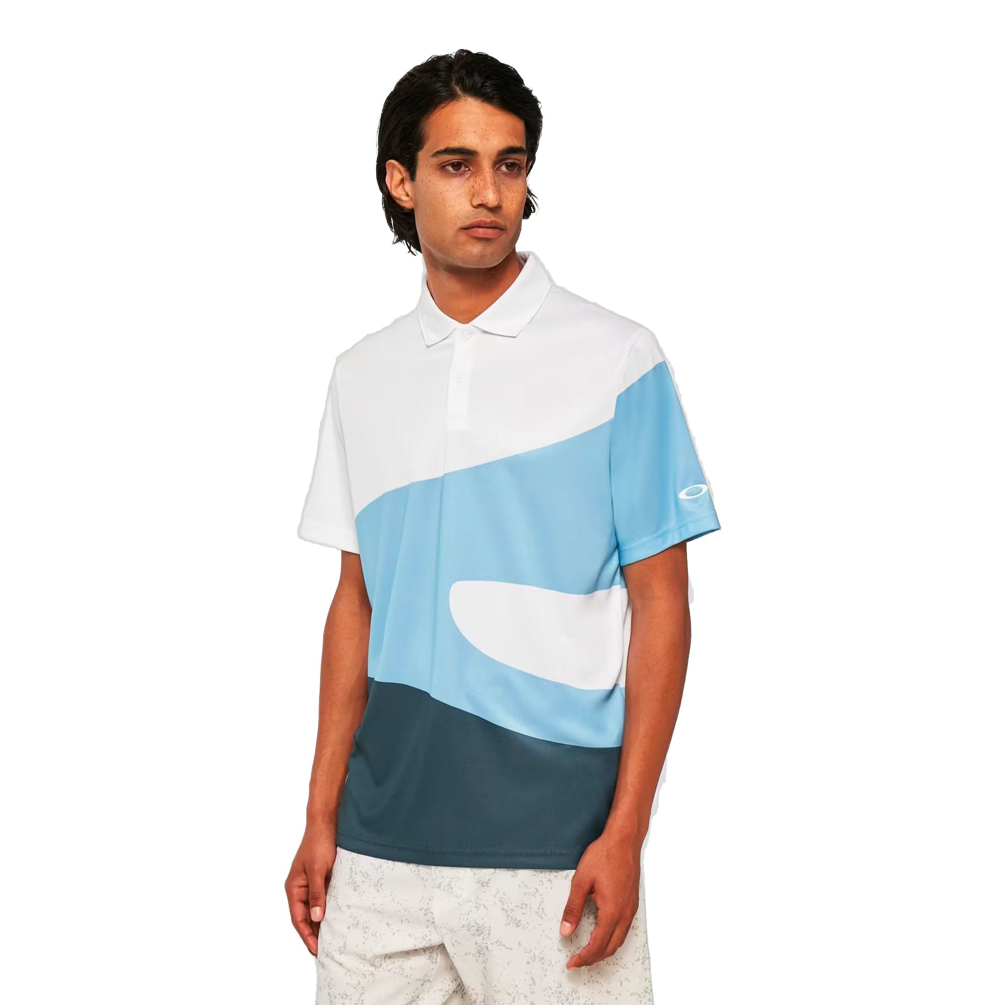 Polo Oakley Reduct Wave da uomo