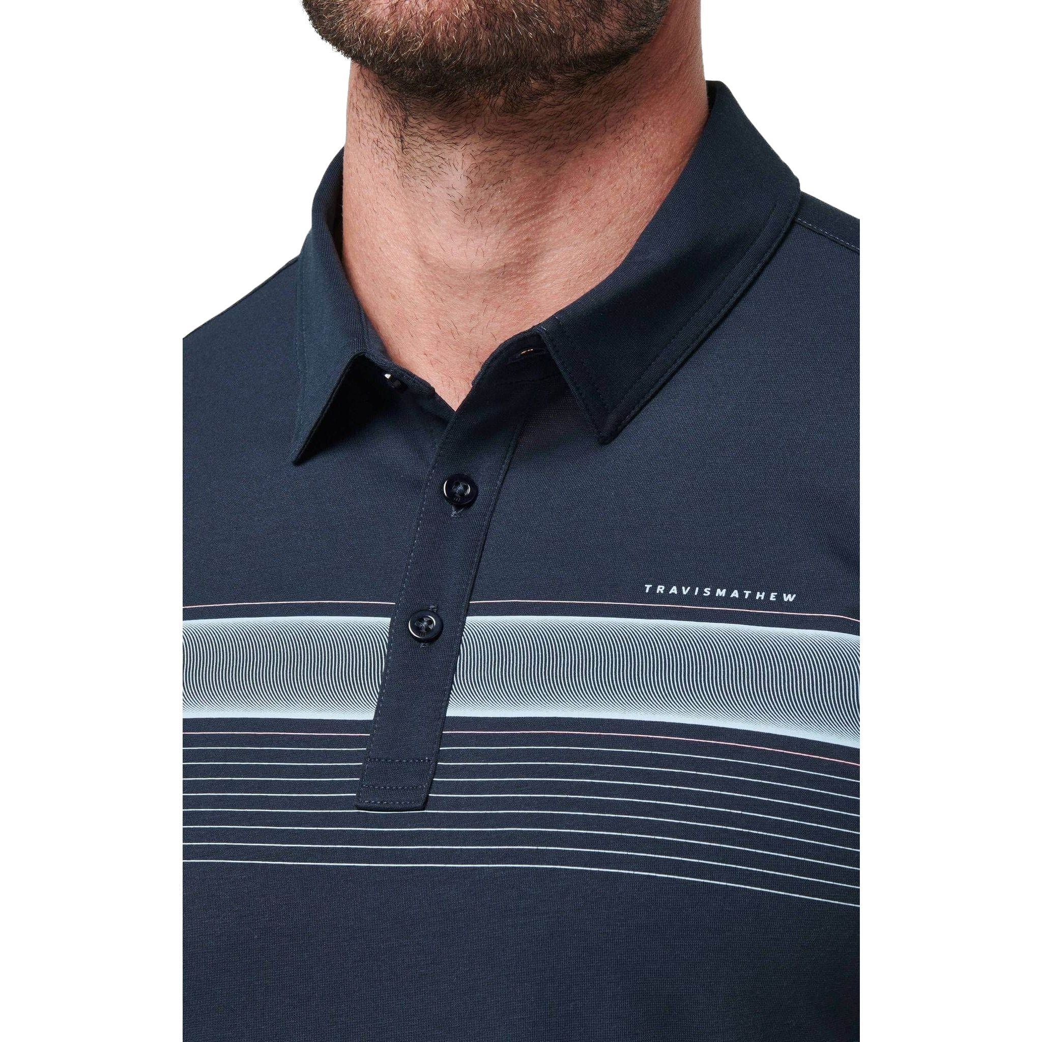 Polo da uomo Travis Mathew all'avanguardia
