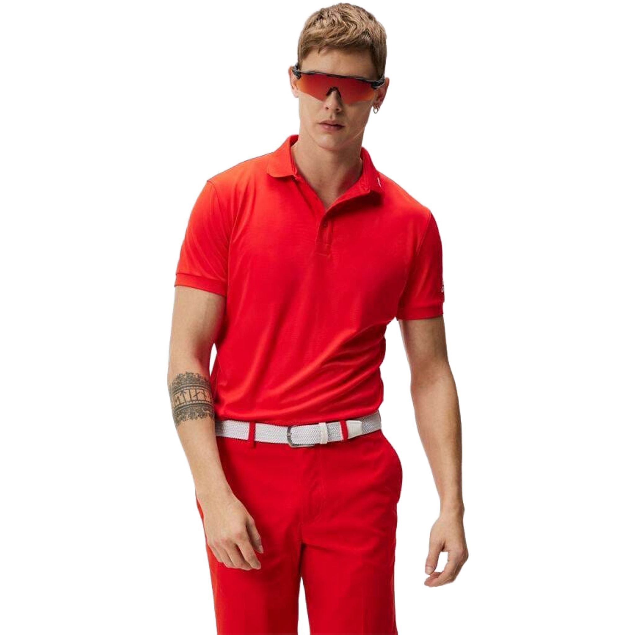 Polo J. Lindeberg Tour Tech Reg Fit da uomo