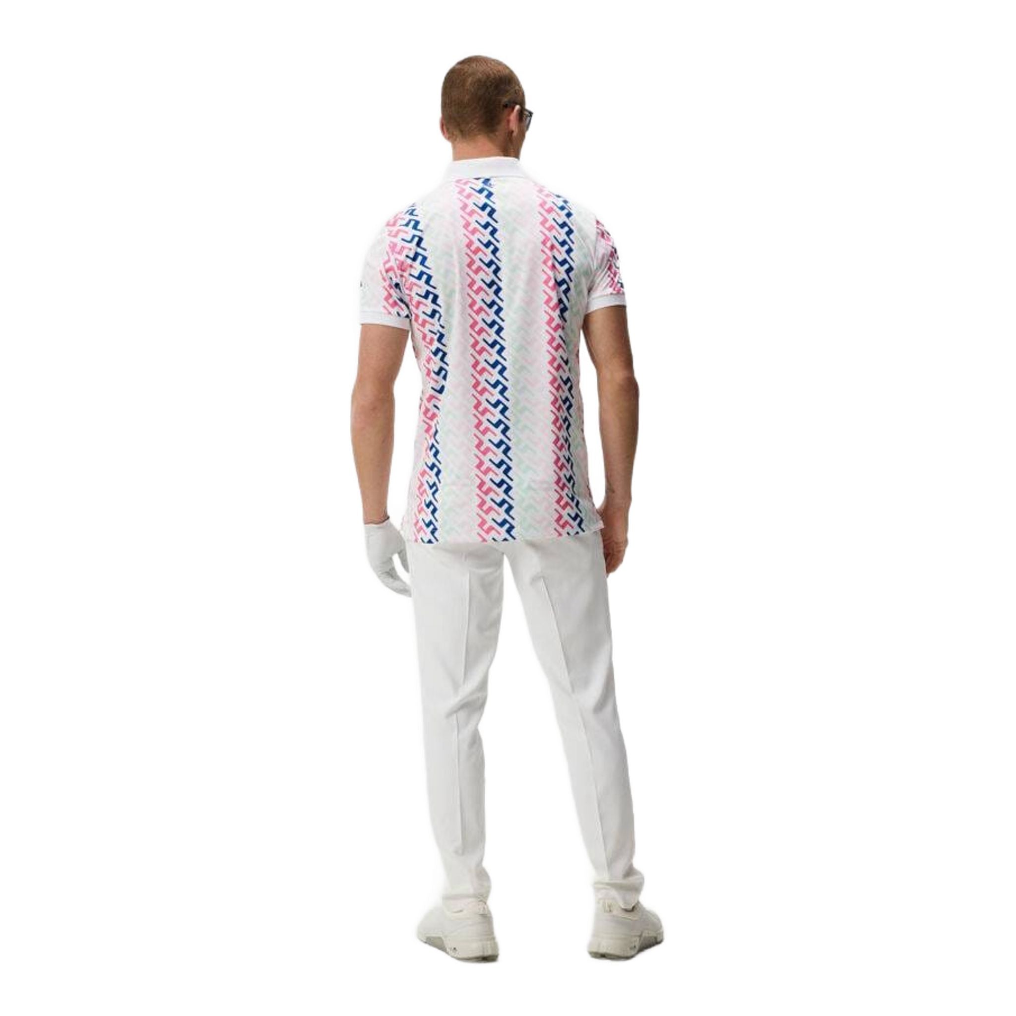 Polo da uomo con stampa J. Lindeberg Tour Tech Reg Fit