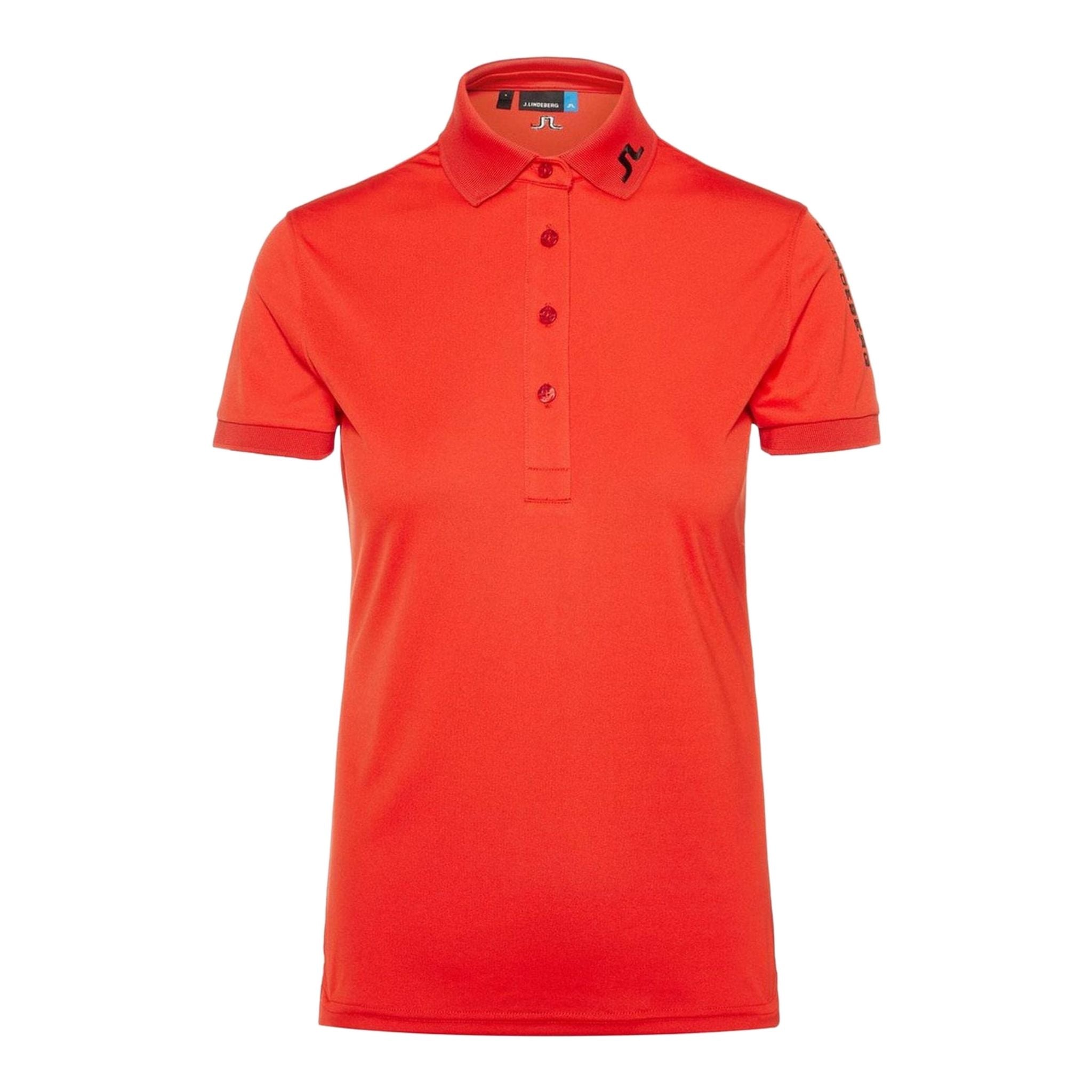 Polo da donna in jersey TX slim Tech Tour J. Lindeberg