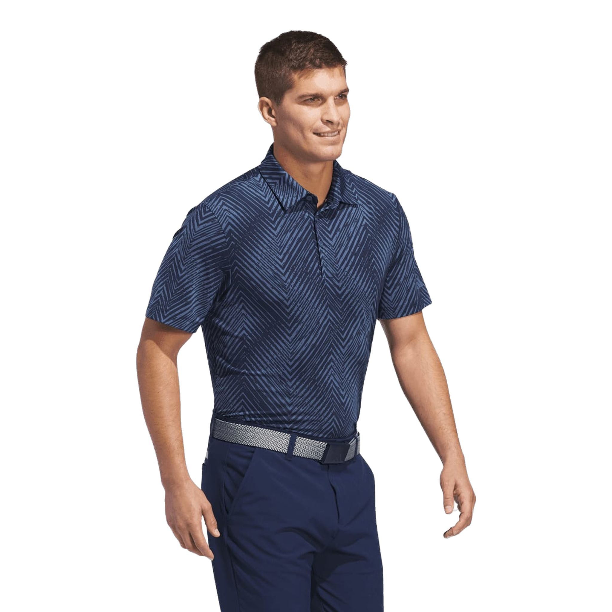 Polo da uomo Adidas Ultimate365 Allover Print