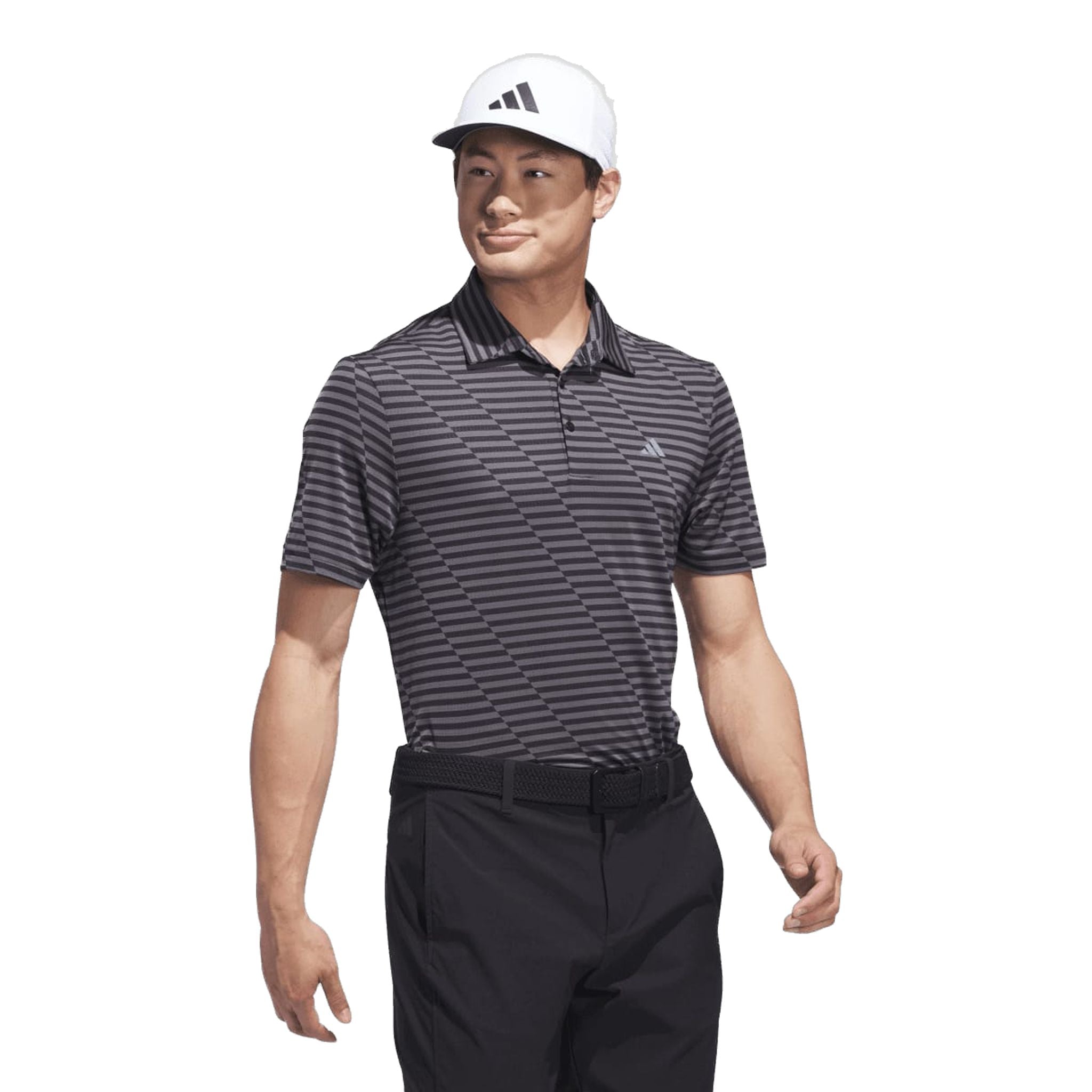 Polo da uomo Adidas Ultimate365 Mesh Print