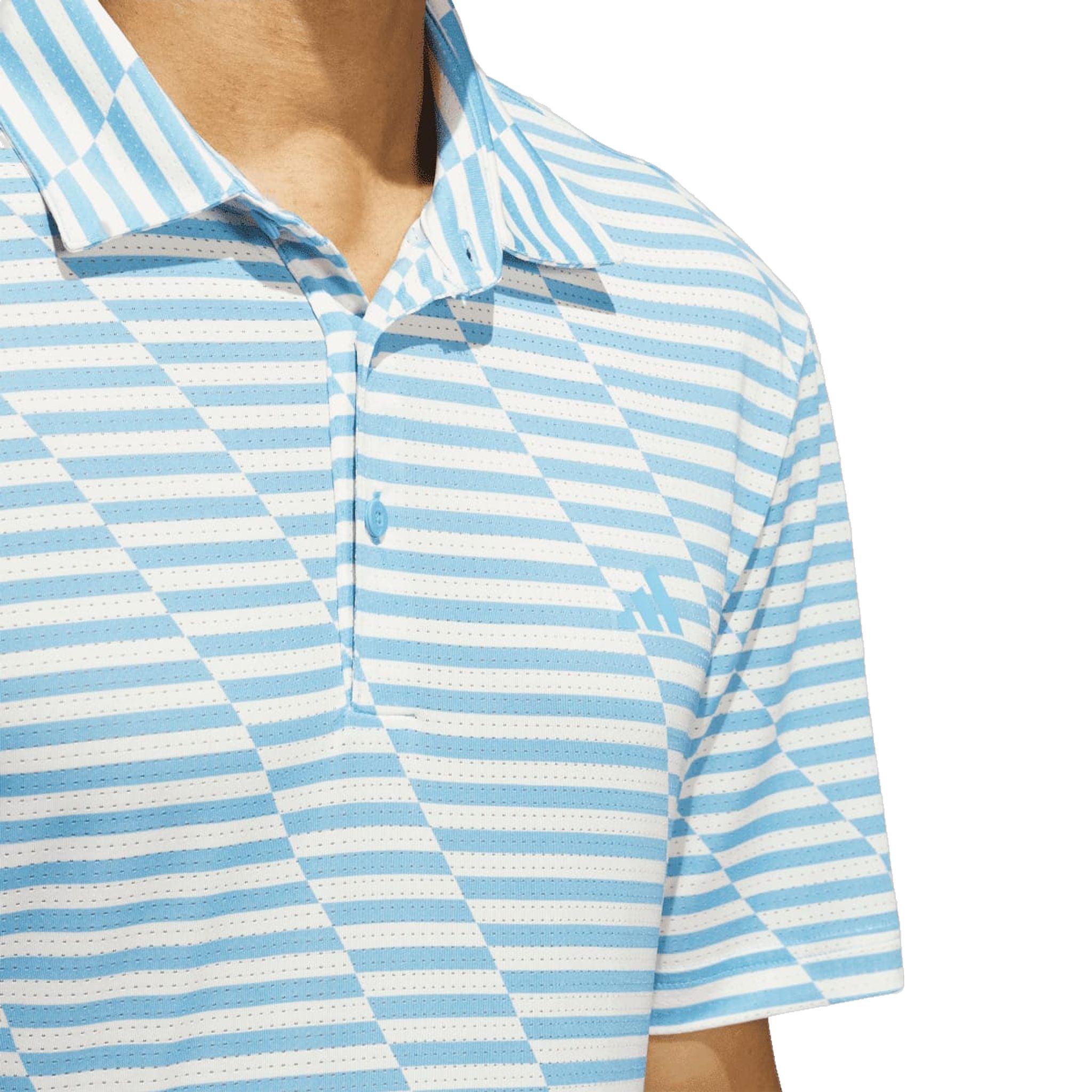 Polo da uomo Adidas Ultimate365 Mesh Print