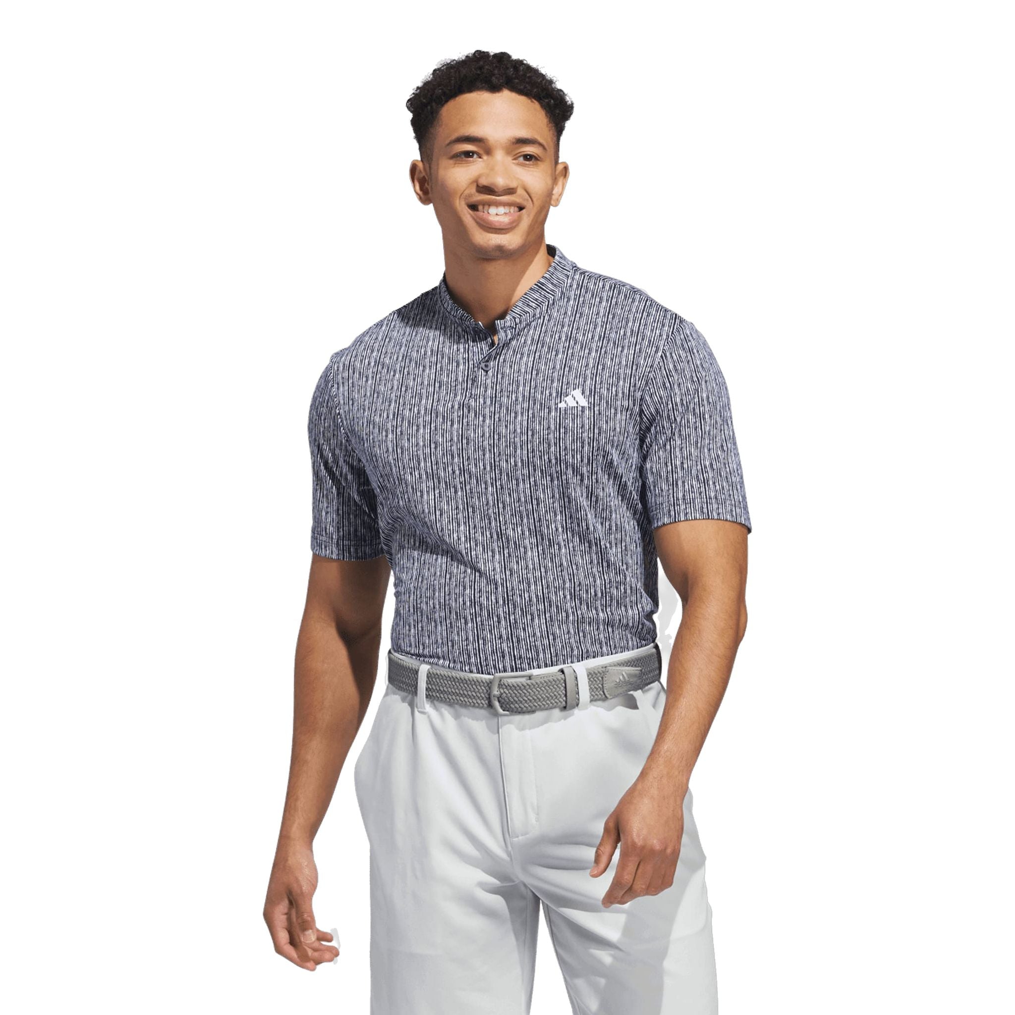 Polo a righe Adidas Ultimate365 da uomo