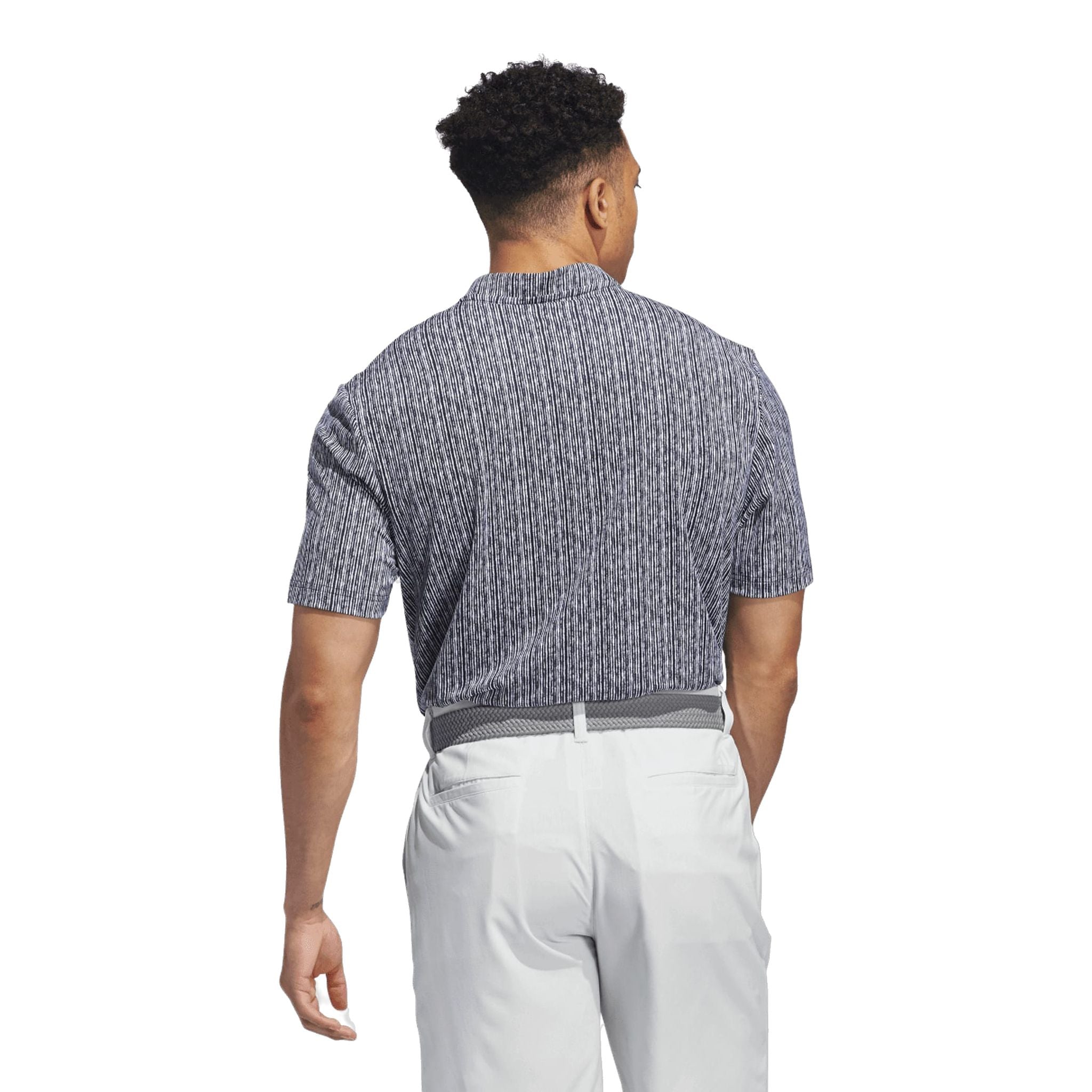 Polo a righe Adidas Ultimate365 da uomo