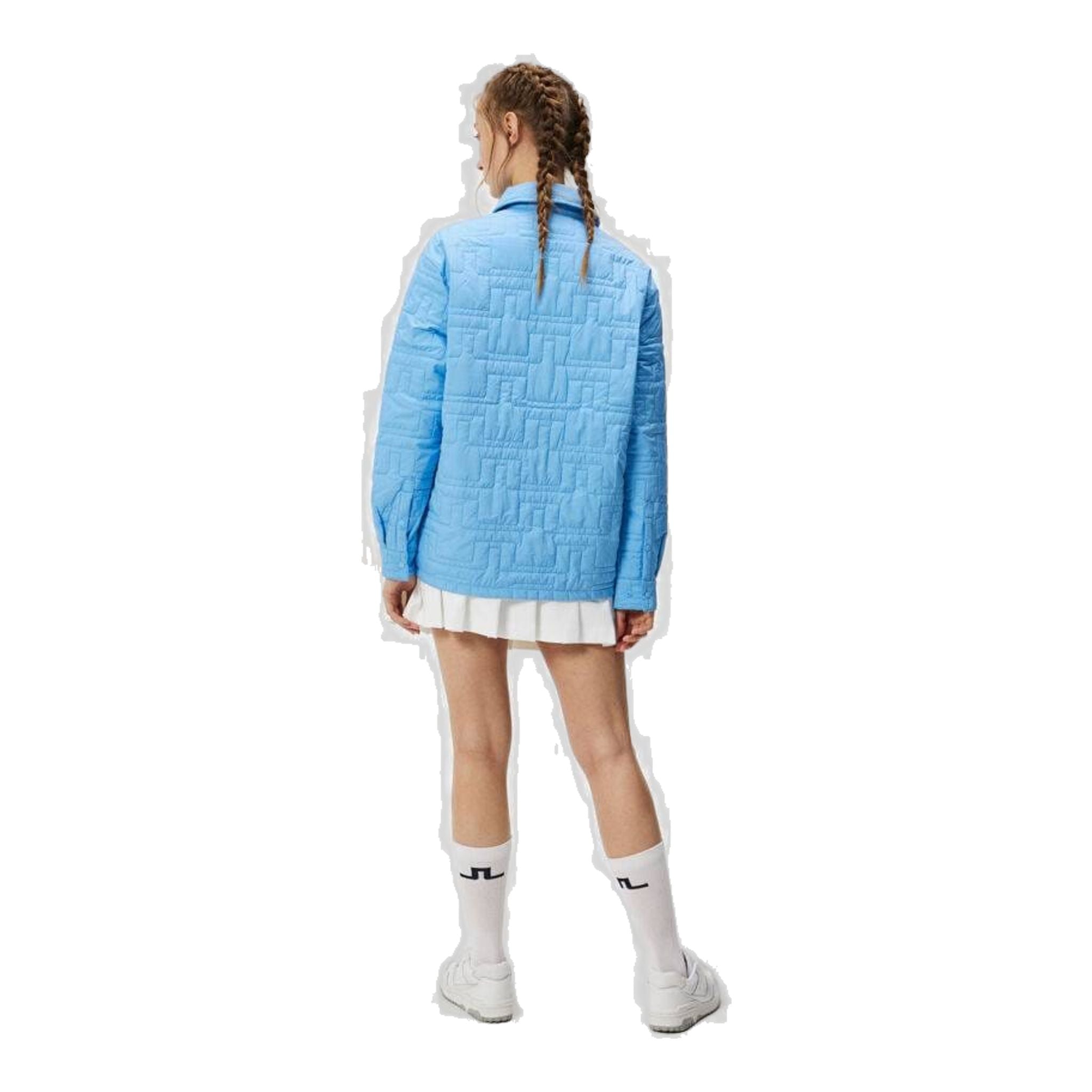 J. Lindeberg Camicia imbottita rosa da donna