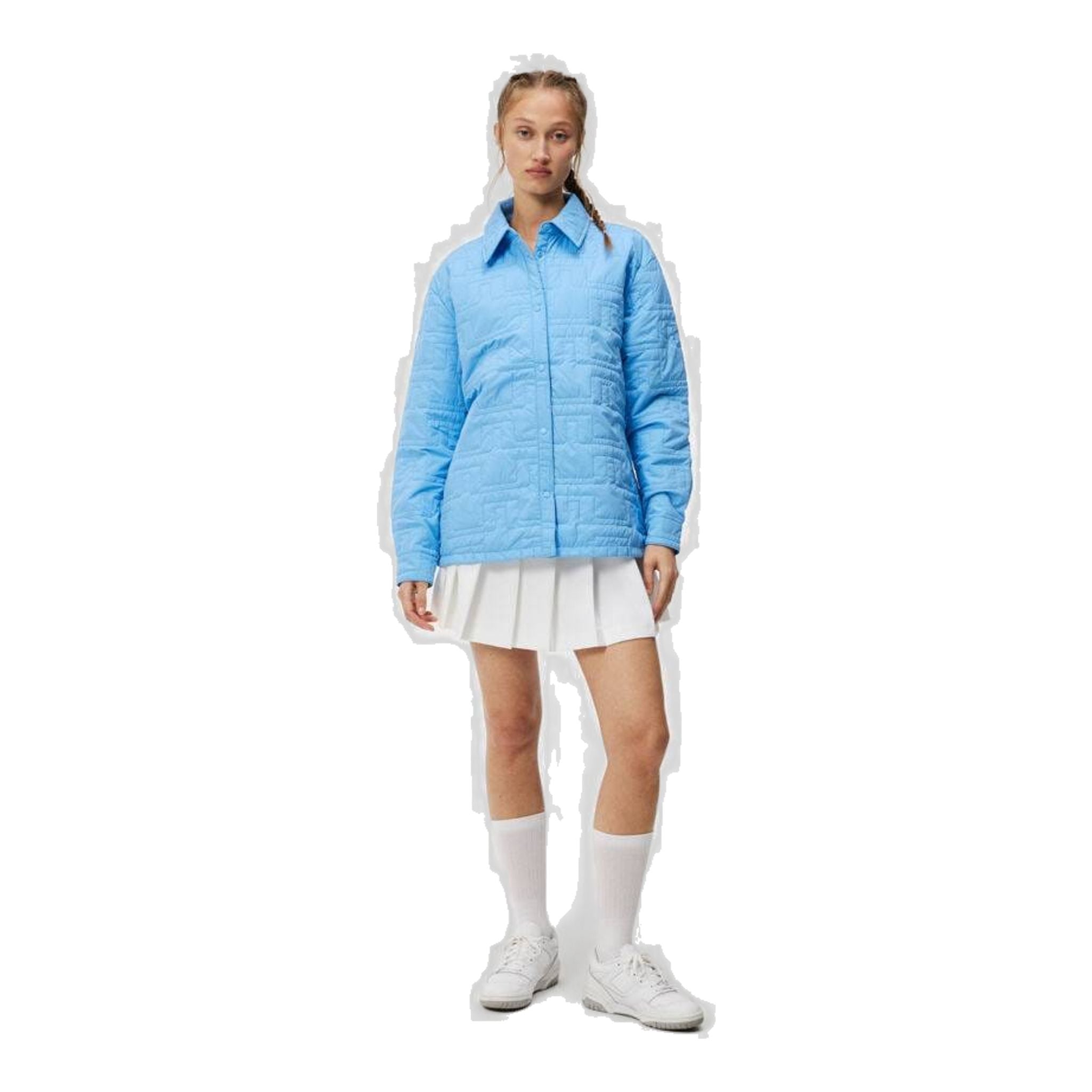 J. Lindeberg Camicia imbottita rosa da donna