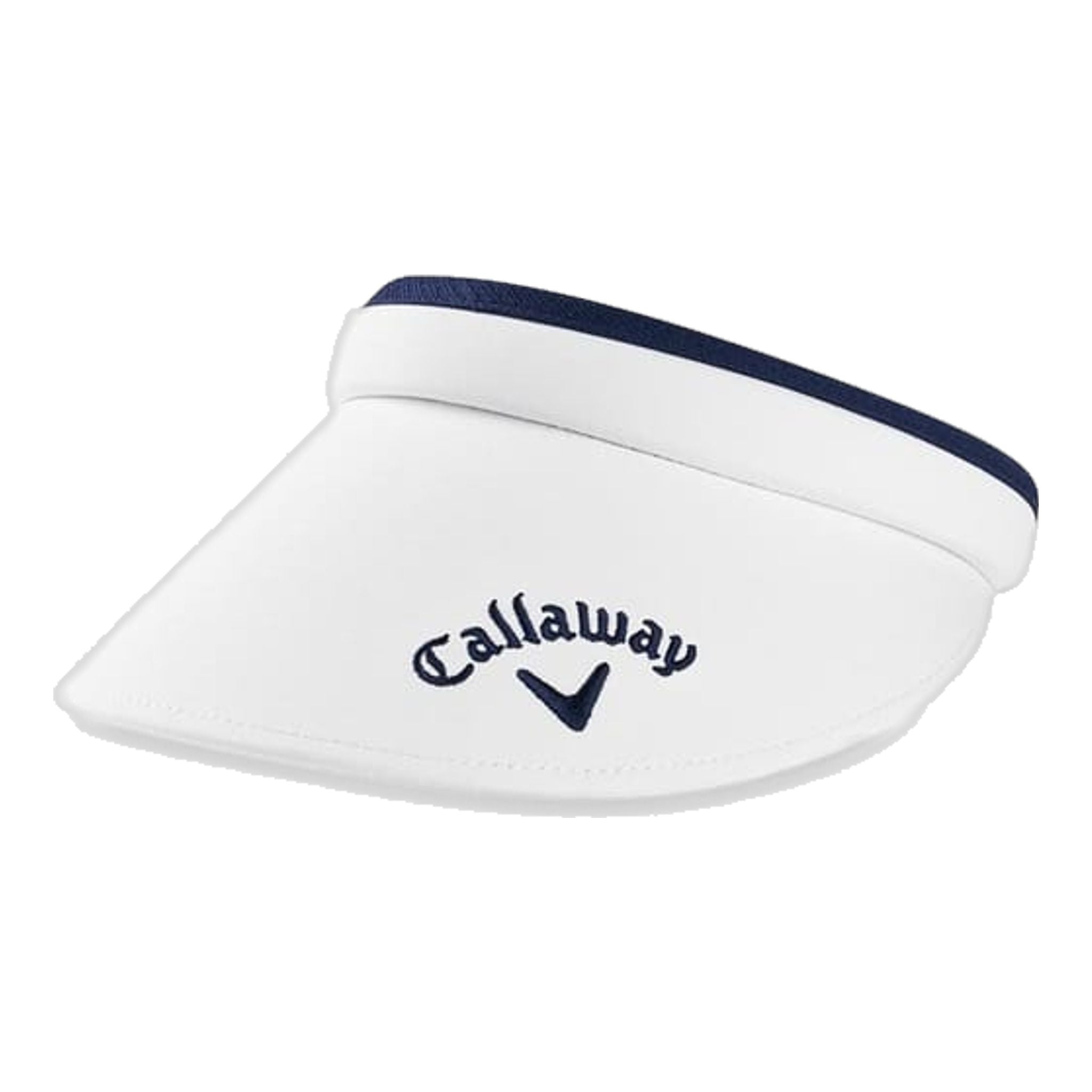 Callaway W Clip Visor Bianco/Blu Navy Donna