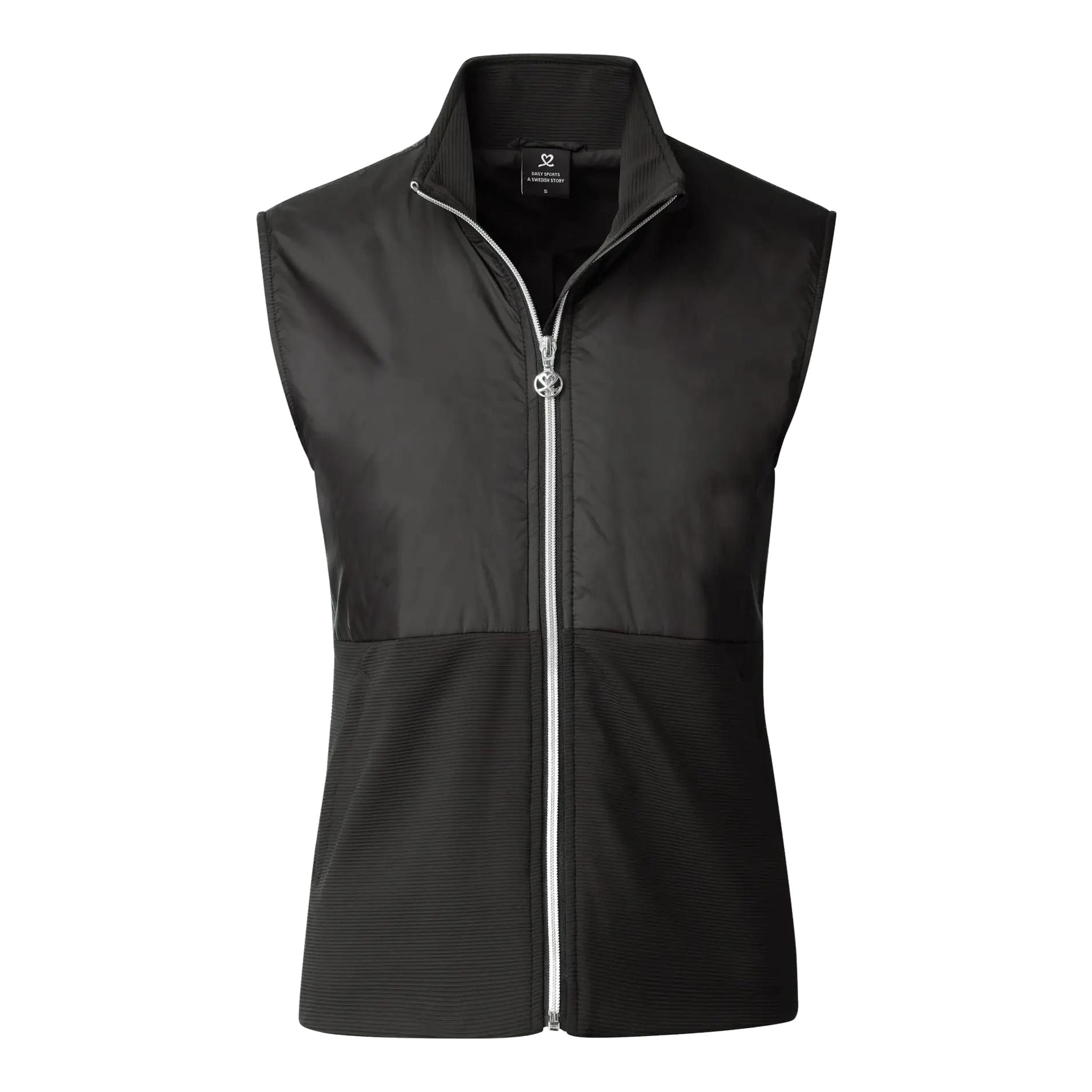 Gilet da golf Daily Sports Mia nero da donna