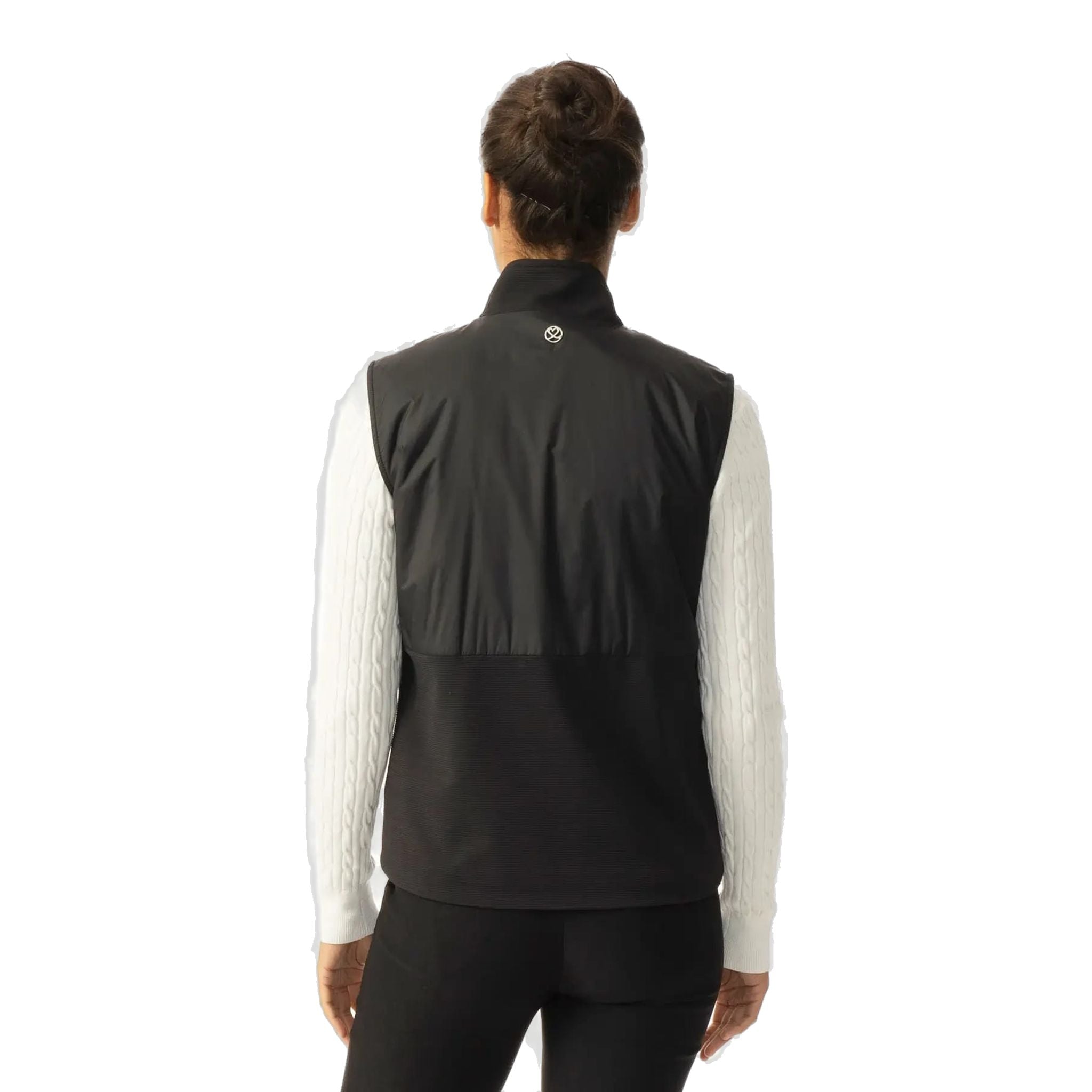 Gilet da golf Daily Sports Mia nero da donna
