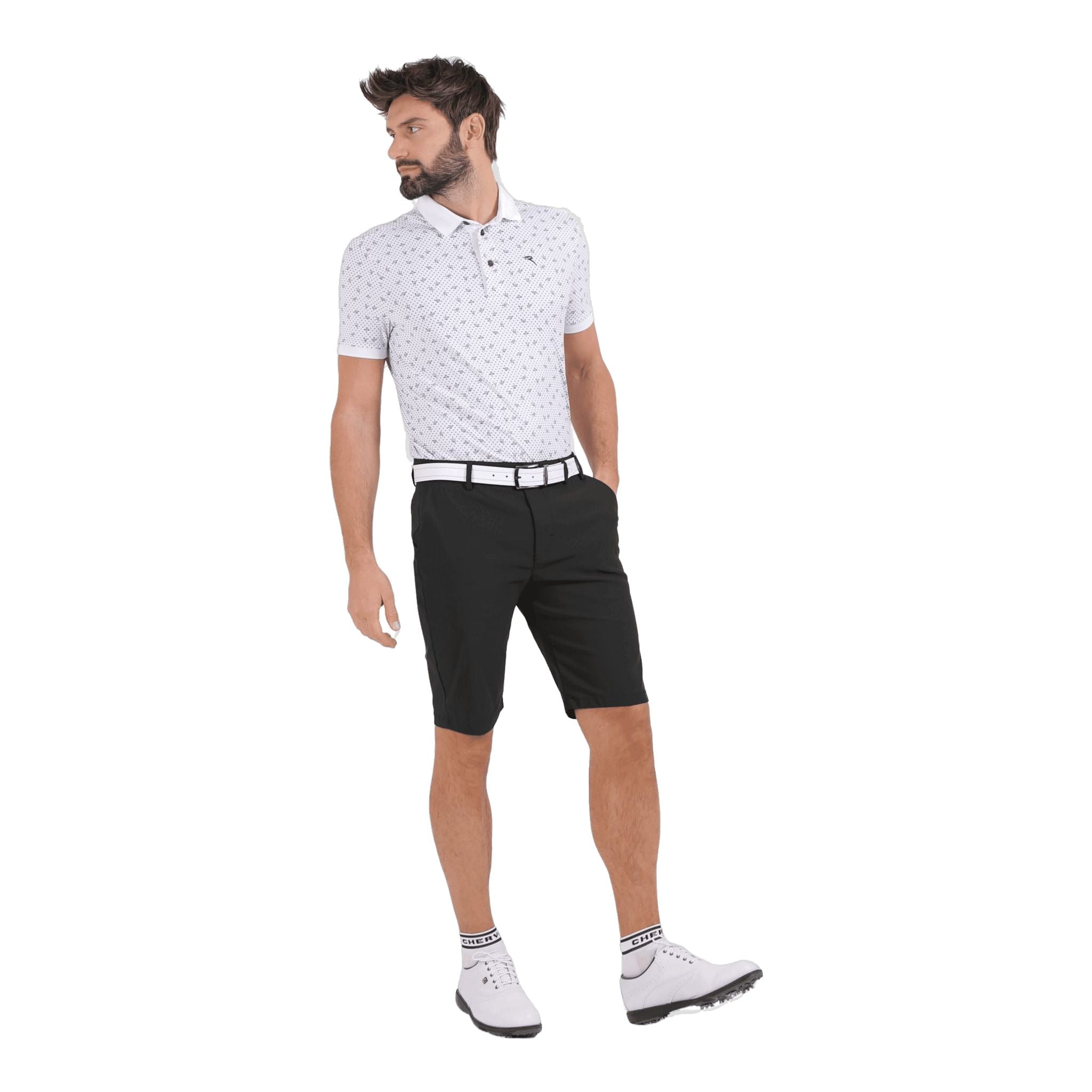 Chervo Golfer Bermuda Golfhose Herren