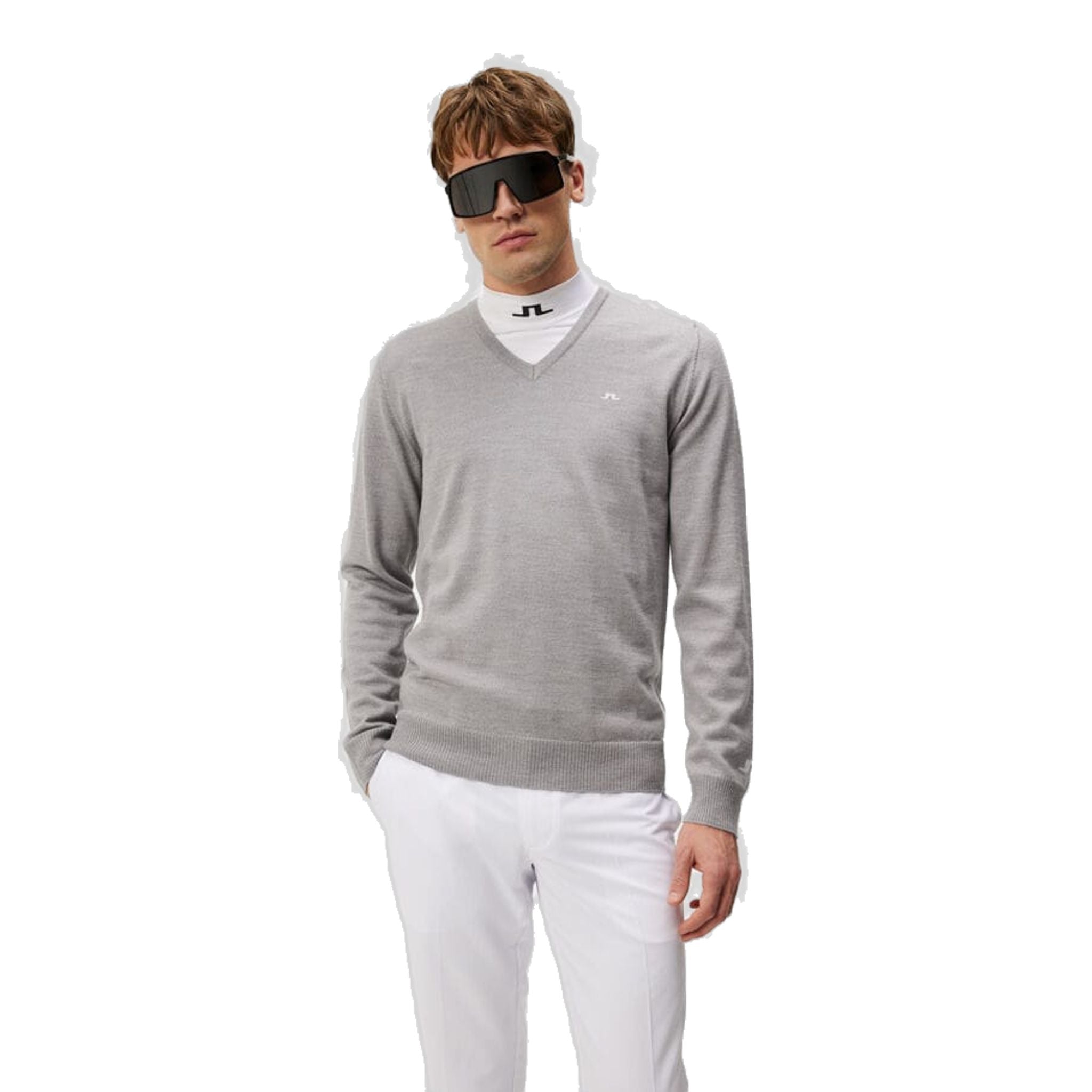 J. Lindeberg Lymann maglione lavorato a maglia da uomo