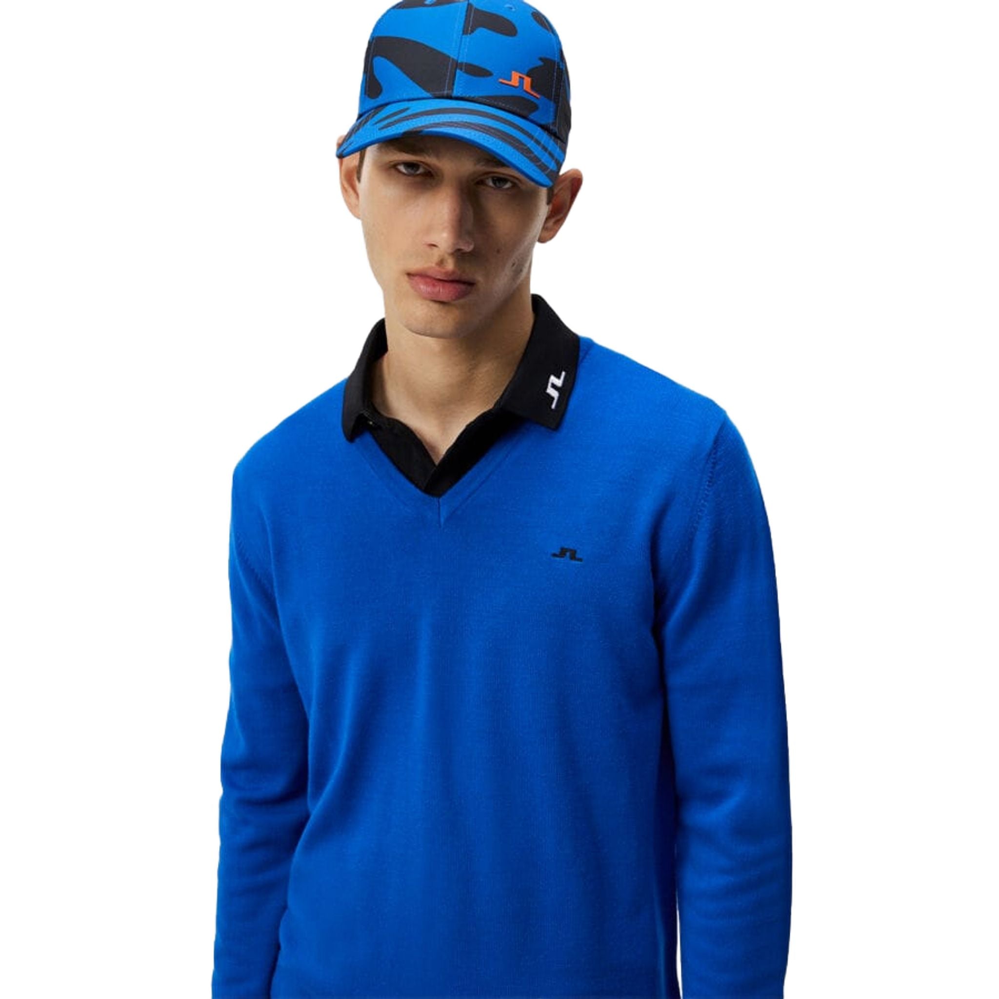 J. Lindeberg Lymann maglione lavorato a maglia da uomo