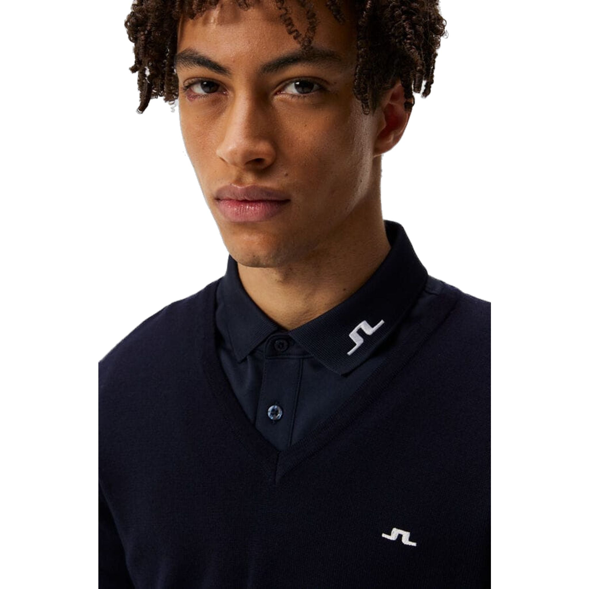 J. Lindeberg Lymann maglione lavorato a maglia da uomo