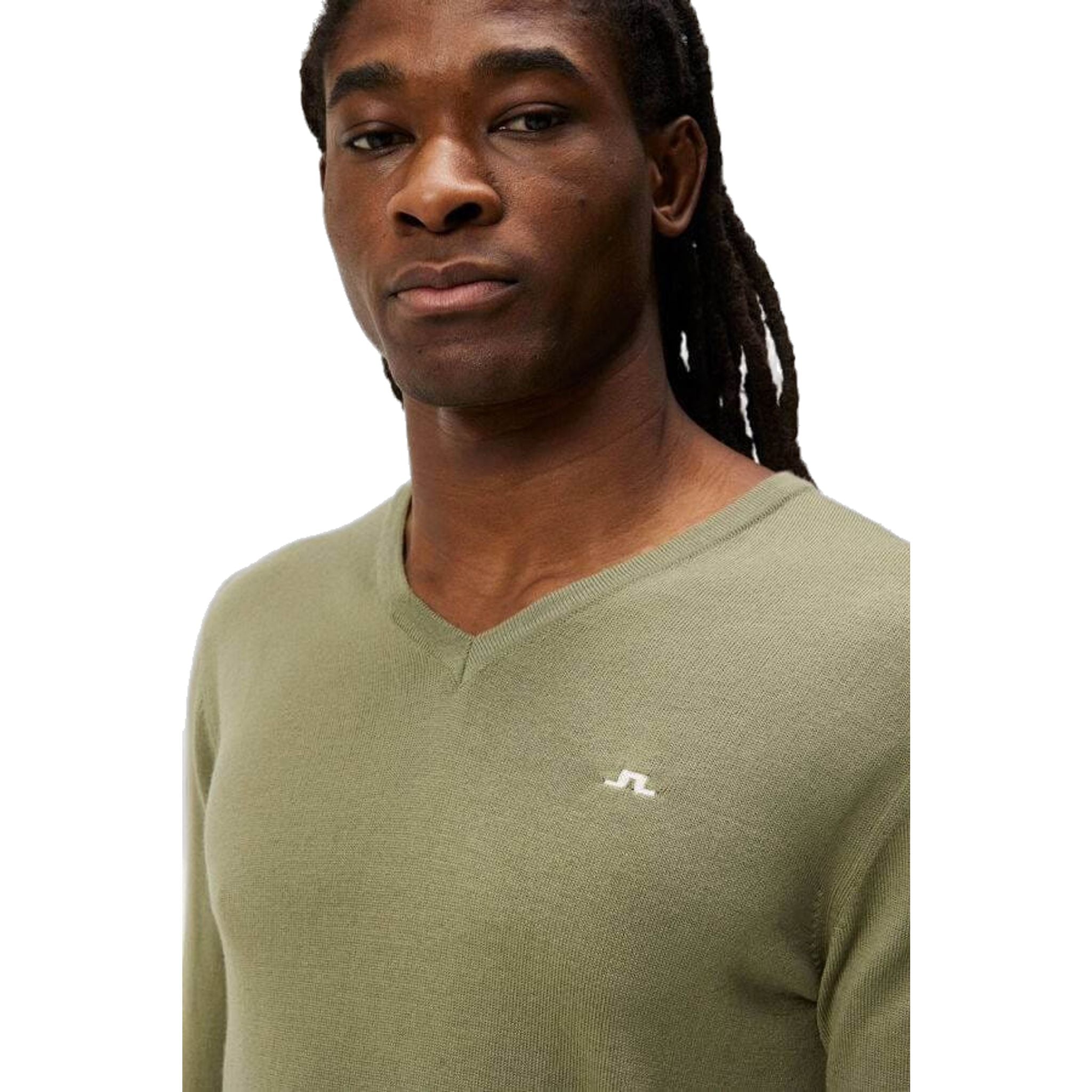 J. Lindeberg Lymann maglione lavorato a maglia da uomo