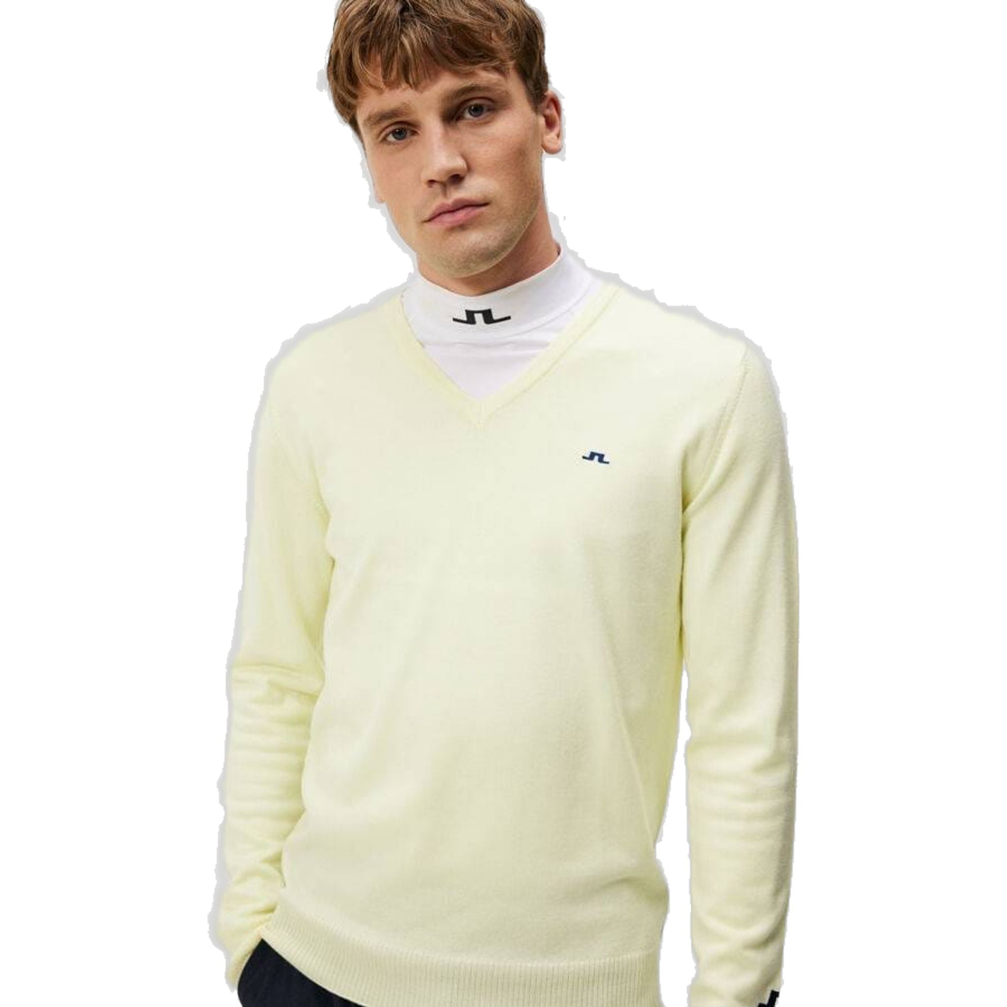 J. Lindeberg Lymann maglione lavorato a maglia da uomo