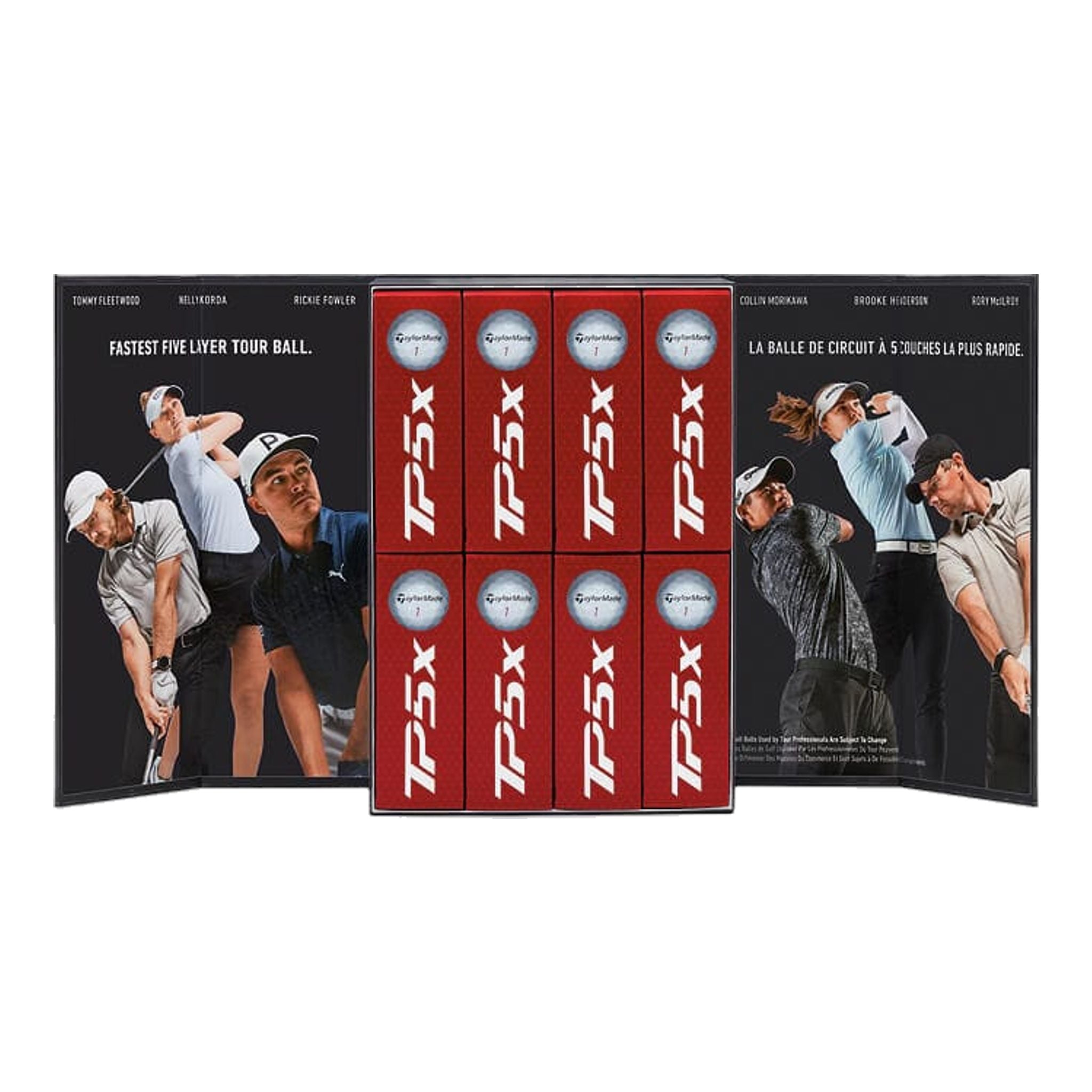 Palline da golf TaylorMade TP5x 3+1 Box (48 pezzi)