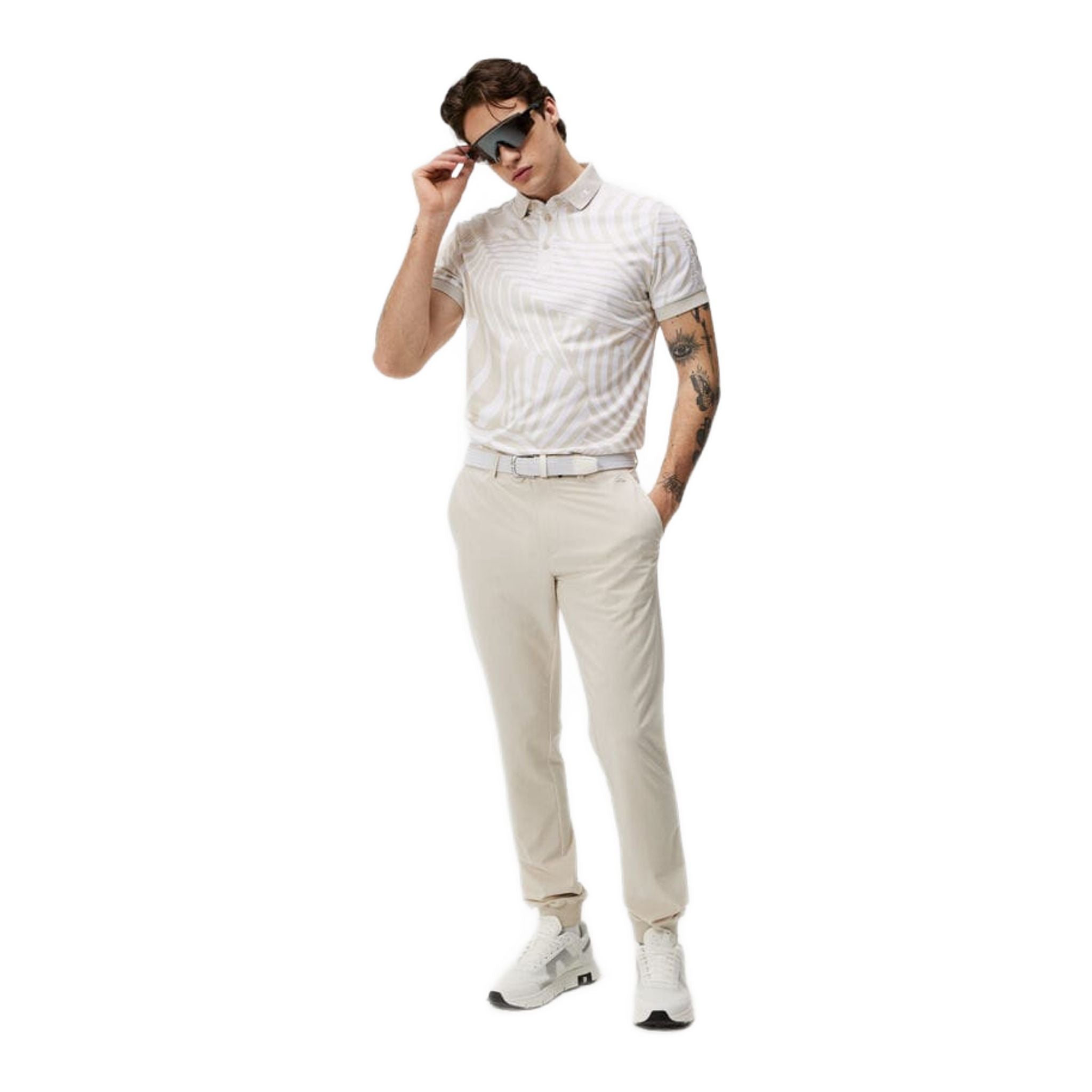 Polo da uomo con stampa J. Lindeberg Tour Tech Reg Fit