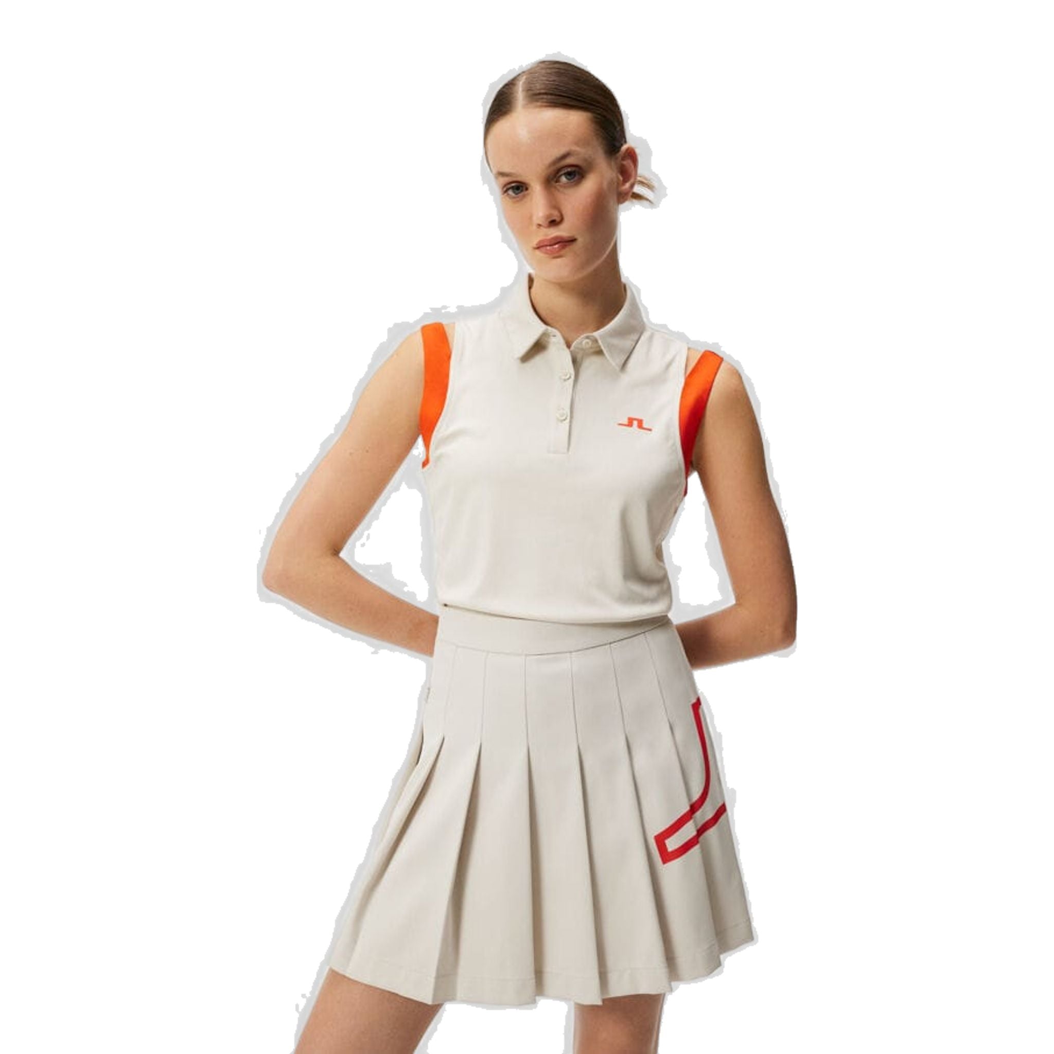 J. Lindeberg Malaika Top senza maniche da donna