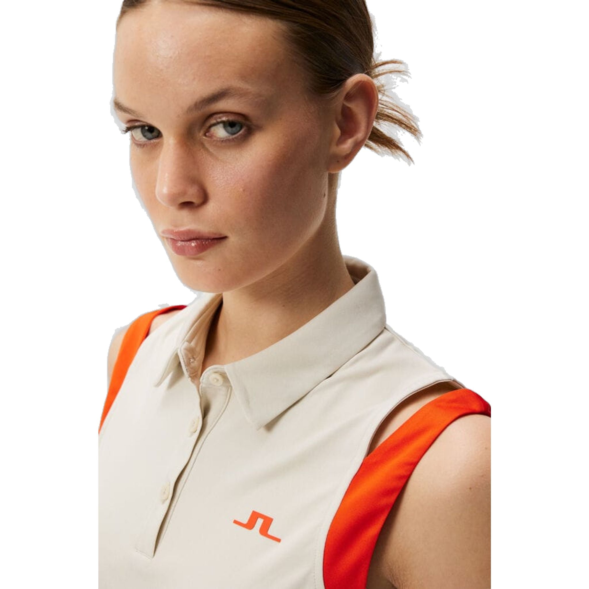 J. Lindeberg Malaika Top senza maniche da donna