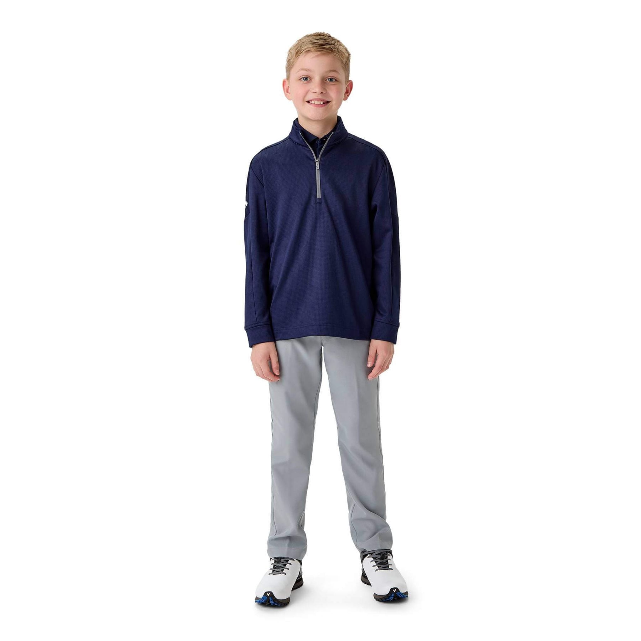 Maglione in pile con cerniera 1/4 Callaway